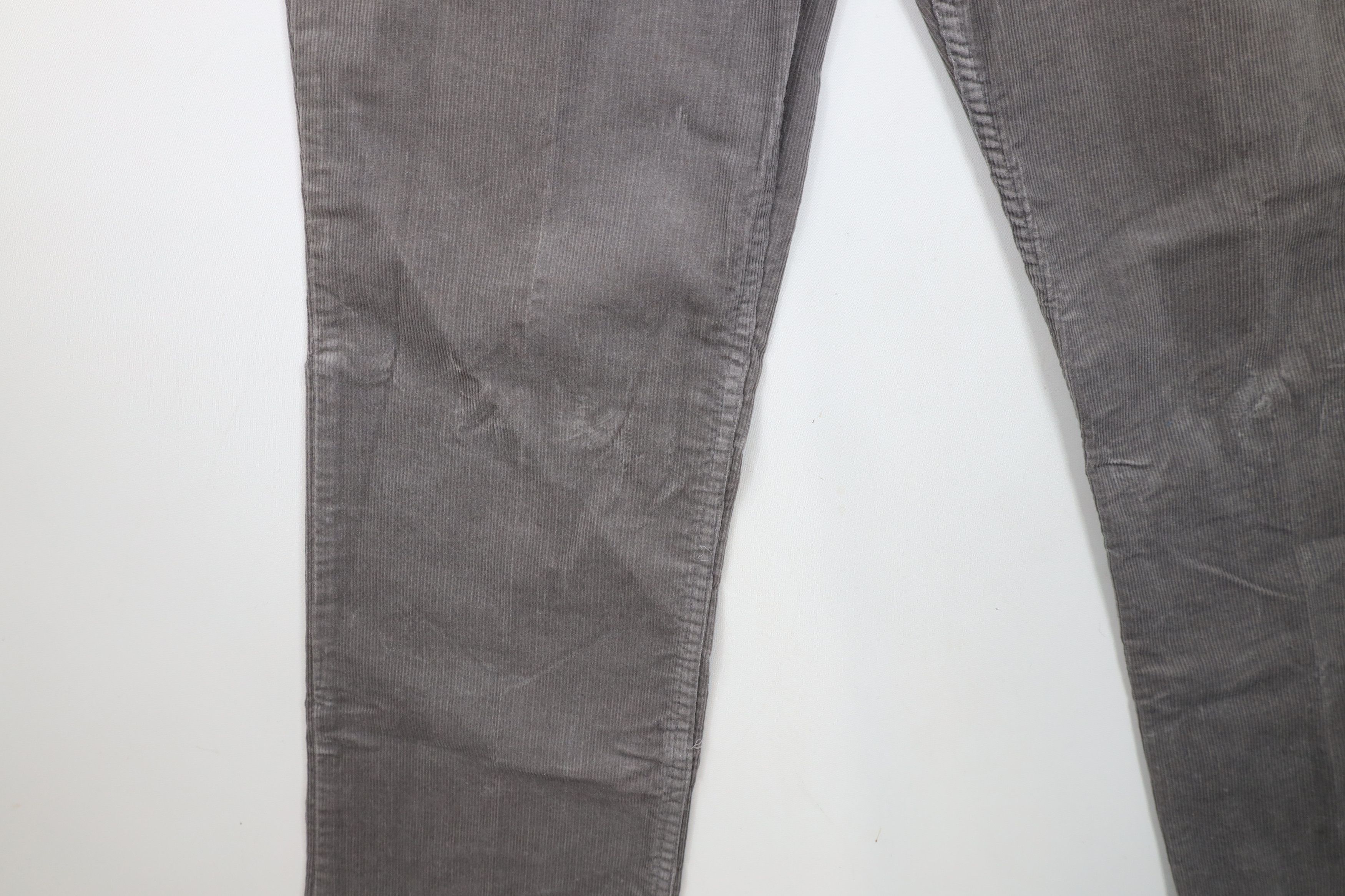 Vintage Vintage 90s Streetwear Wide Leg Corduroy Pants Gray USA Size US 36 / EU 52 - 6 Thumbnail
