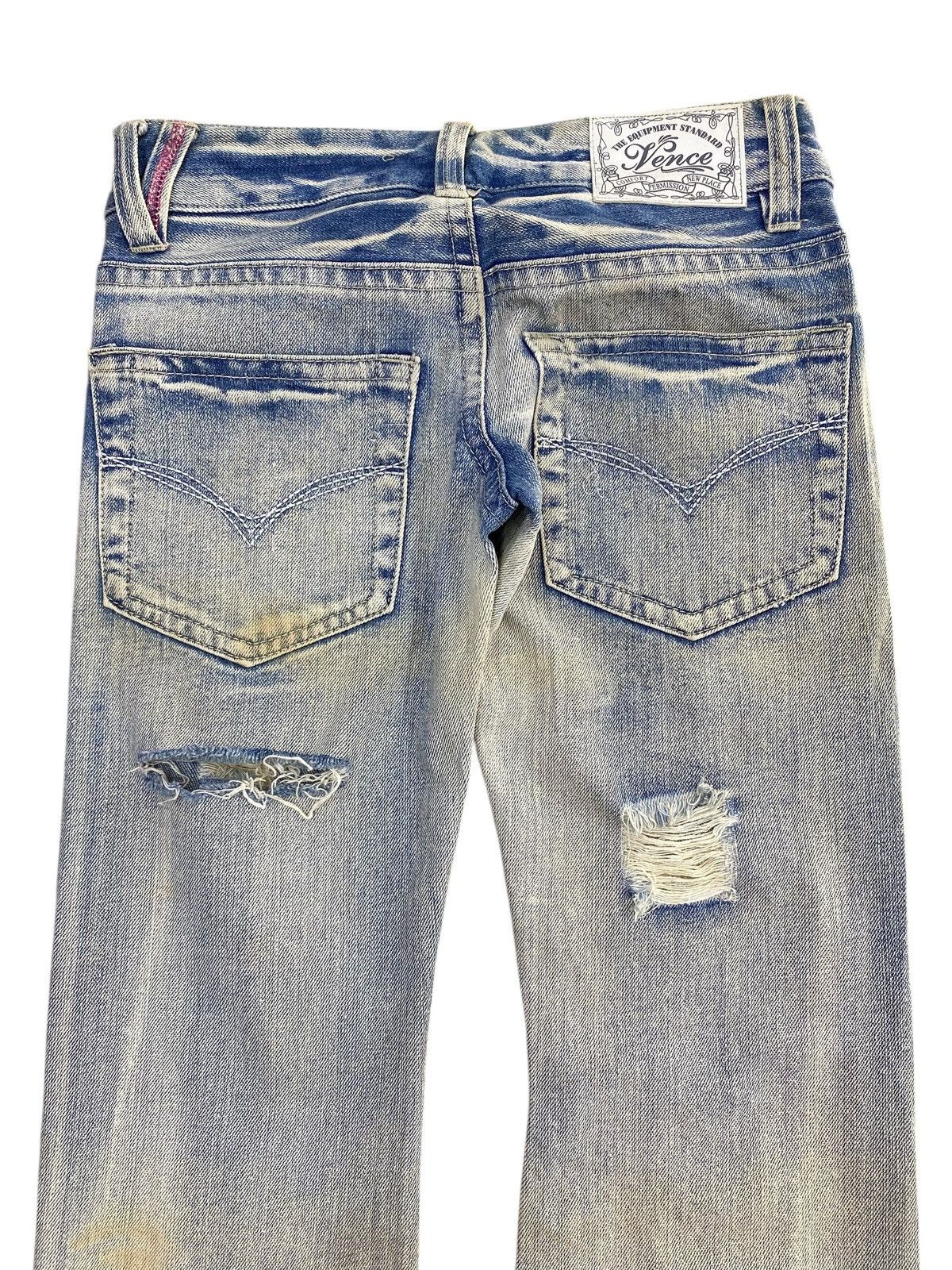 Japanese Brand Japanese Brand Acid Light Wash Style Distressed Jeans Size US 28 / EU 44 - 4 Thumbnail
