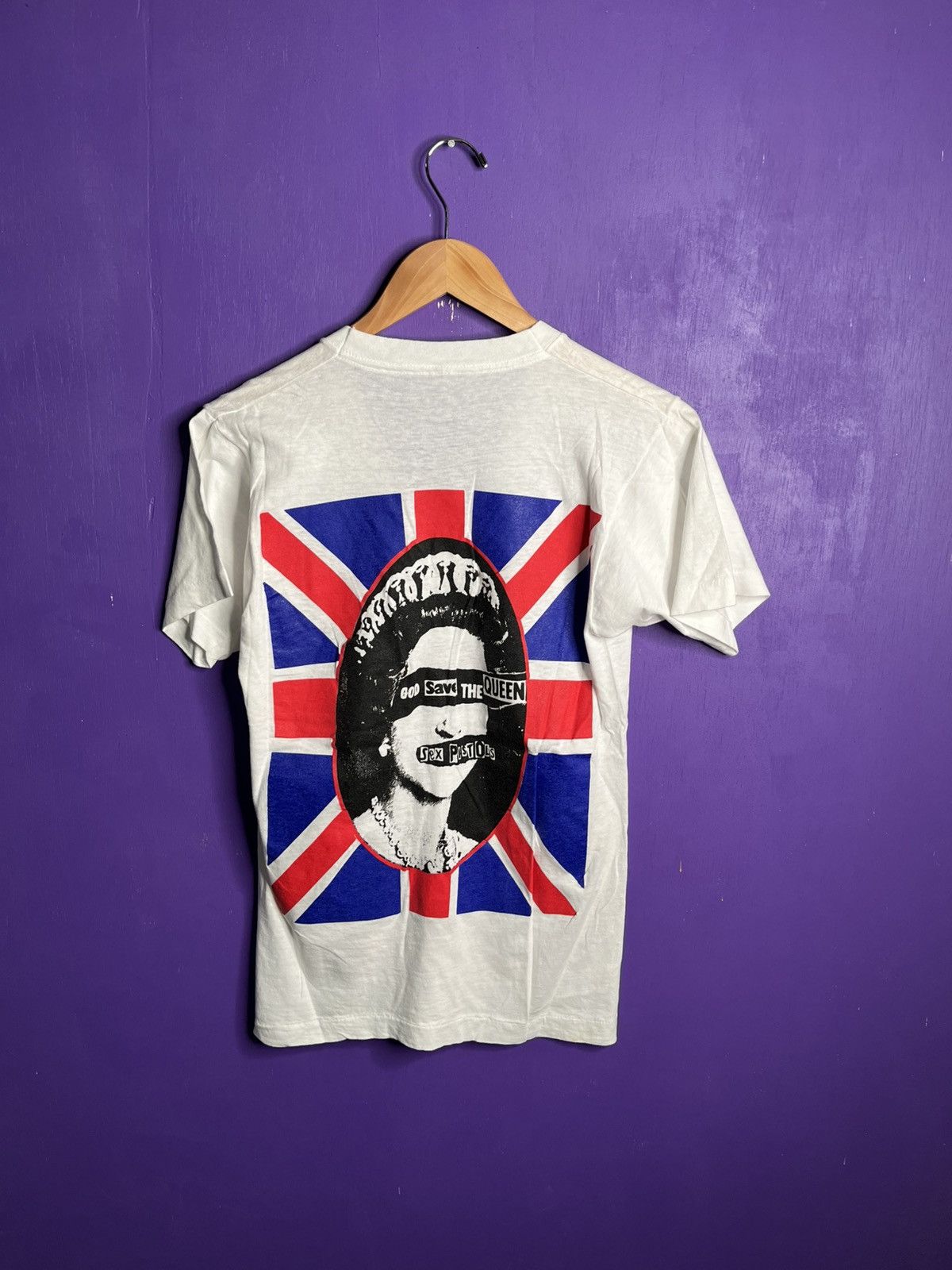 Band Tees × Vintage Vintage 80s Never mind The Sex Pistols band t-shirt Size M / US 6-8 / IT 42-44 - 2 Thumbnail