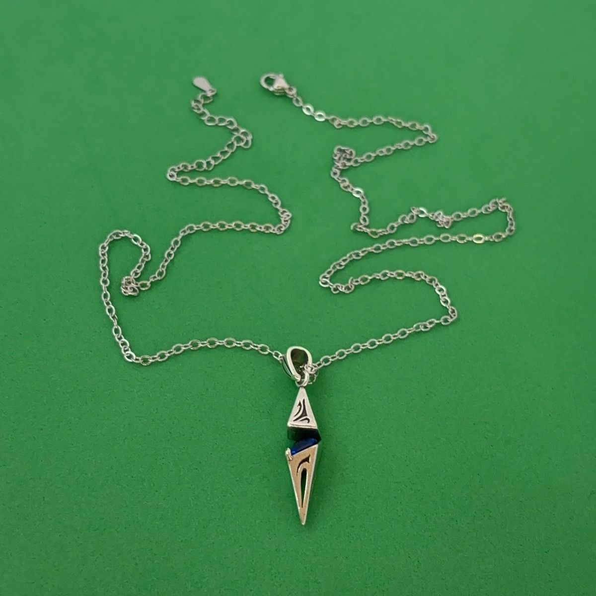 Other Geometric Rhombus Pendant Necklace for Men Women Size ONE SIZE - 5 Thumbnail