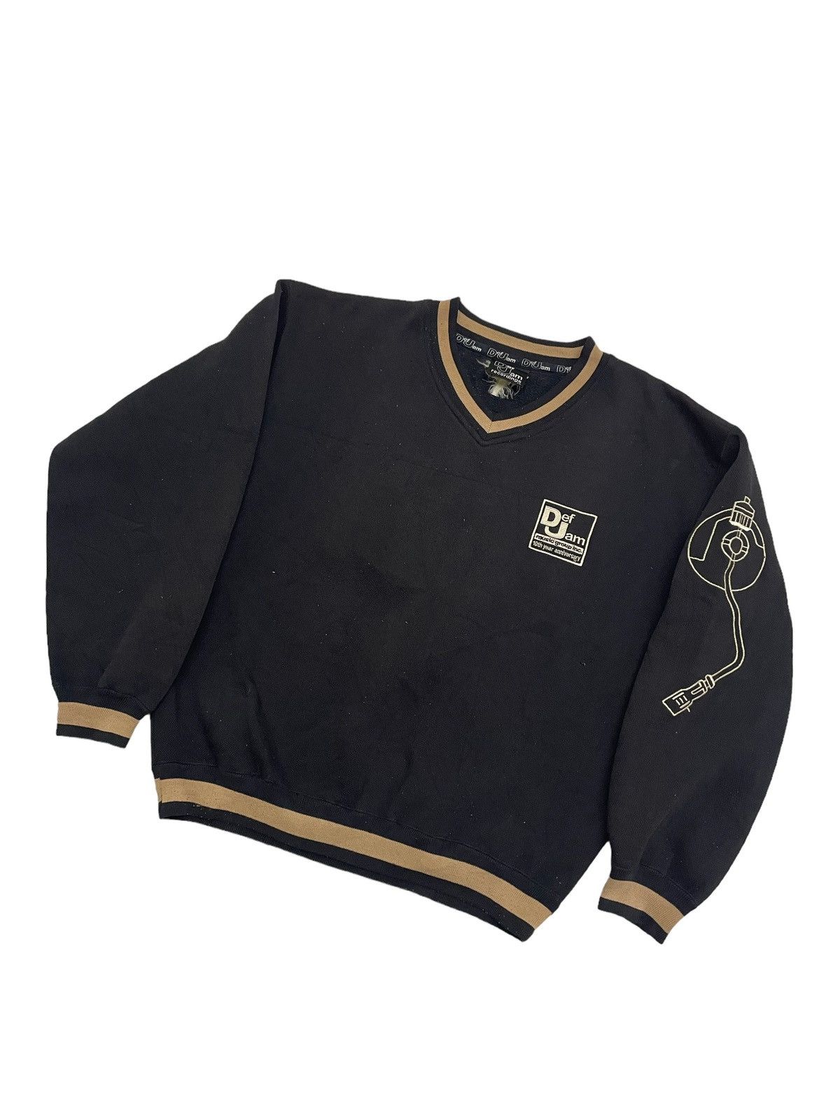 Band Tees Vintage DEF JAM Recordings 10th Anniversary Sweatshirts Size US L / EU 52-54 / 3 - 8 Thumbnail