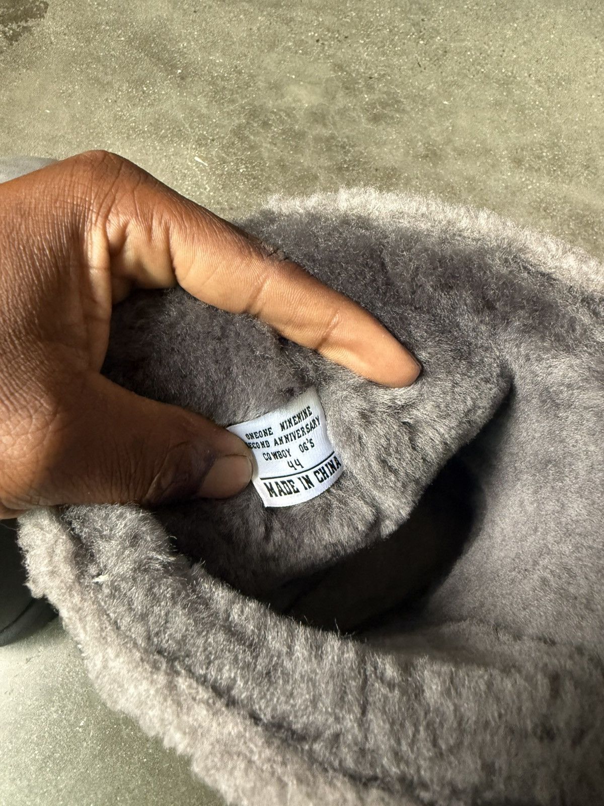 Other Grey 1199 Bazo cowboy hug boots (UGG) [second release] Size US 11 / EU 44 - 6 Thumbnail