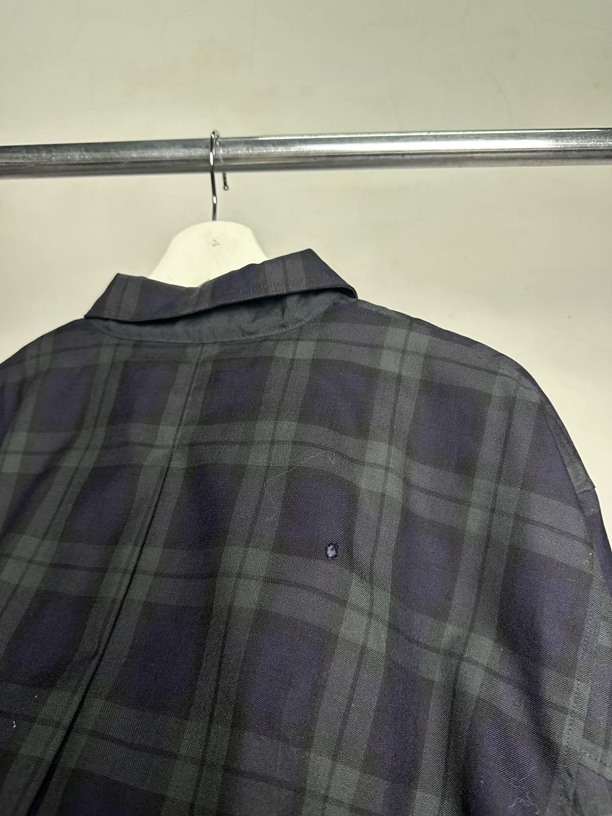 Issey Miyake 80’s Miyake Design Studio Tartan Bomber Jacket Size US L / EU 52-54 / 3 - 14 Thumbnail