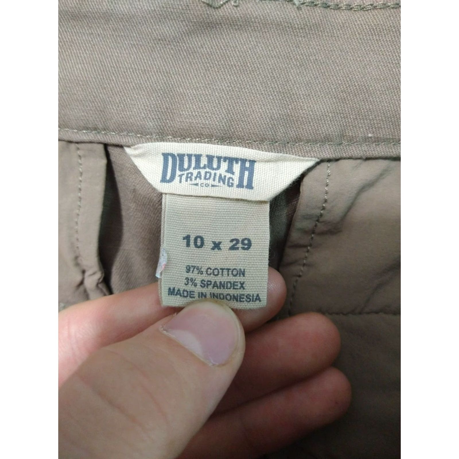 Duluth Trading Company Duluth Trading Co. Pants Womens 10x29 Brown Workday Warrior Chino Slim Leg Stretch Shirt Size 32" / US 10 / IT 46 - 7 Thumbnail
