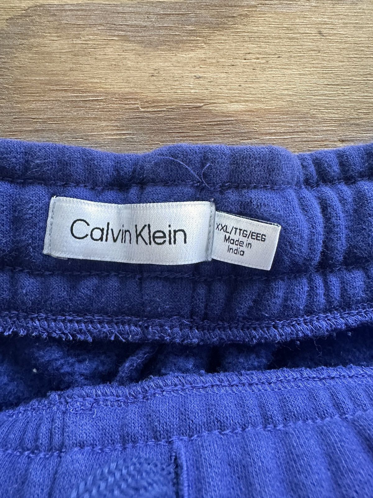 Calvin Klein Blue Calvin Klein Jogger Sweatpants Size US 38 / EU 54 - 4 Thumbnail