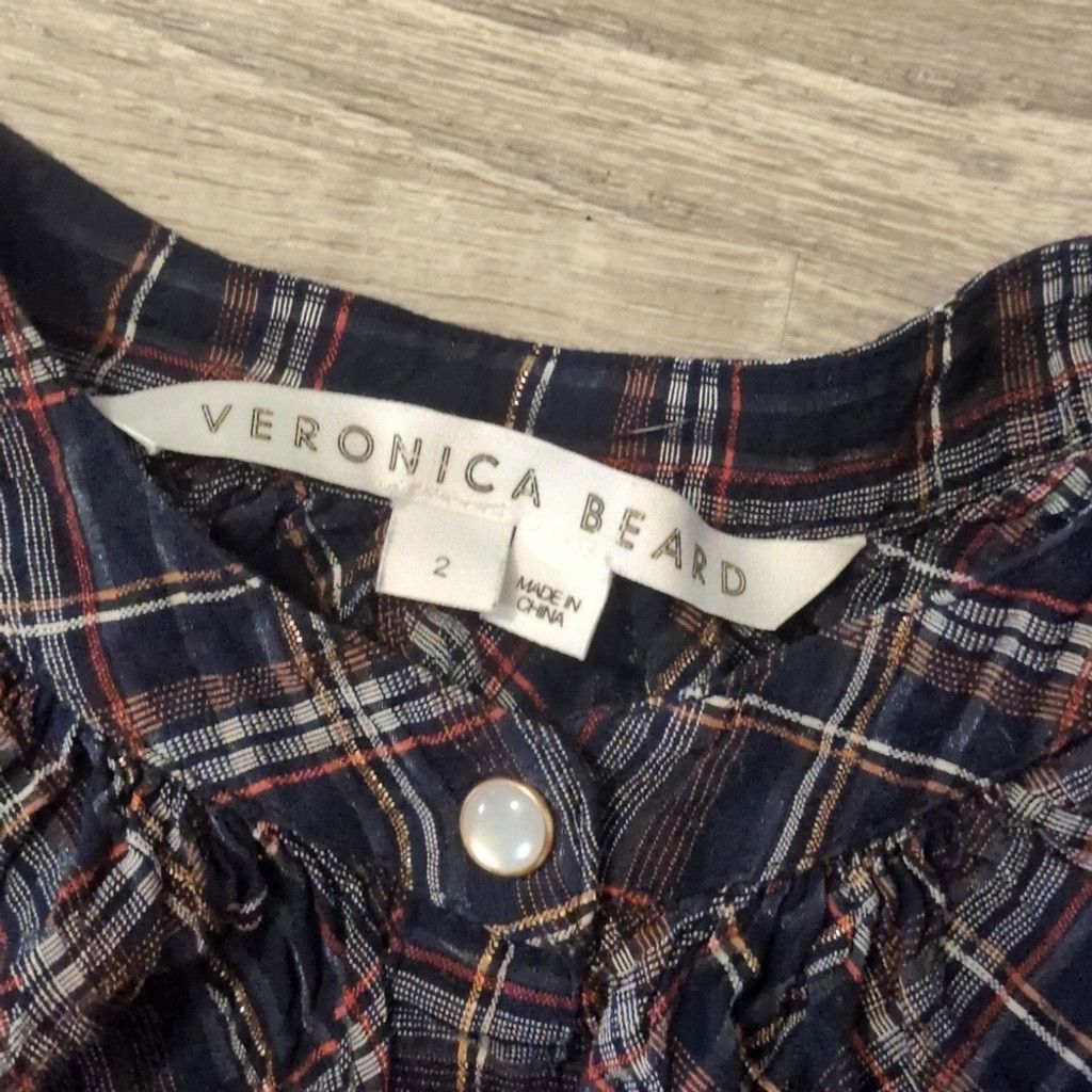 Veronica Beard Veronica Beard plaid top size 2 Size XS / US 0-2 / IT 36-38 - 2 Thumbnail