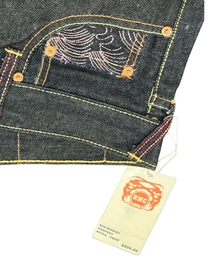 RMC Jeans × Red Monkey RMC 2008 “Erotic Ukiyo-e Collection” 1001 Archive Denim Size US 30 / EU 46 - 22 Thumbnail