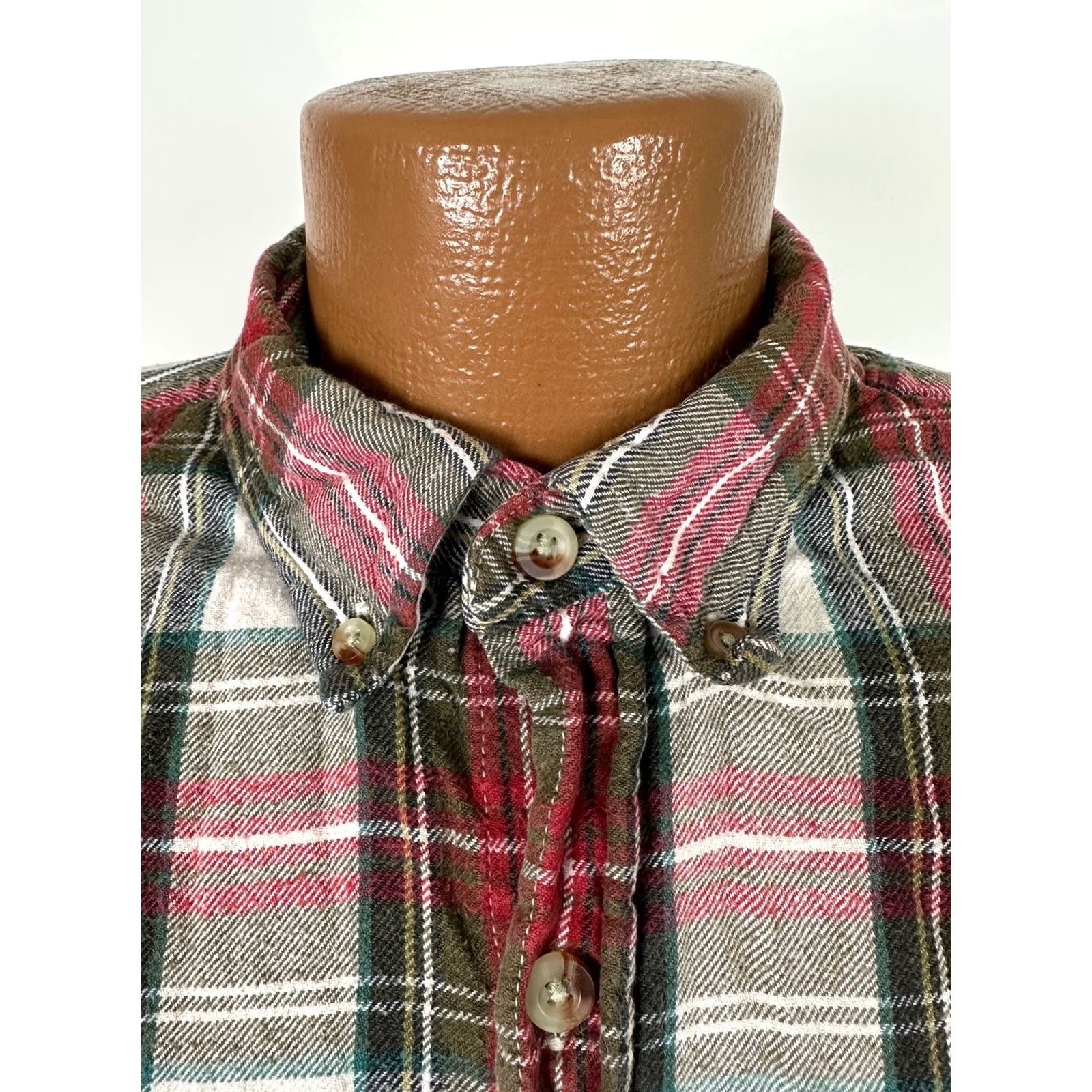 Vintage RedHead Flannel Shirt Men XL Plaid Cotton Midweight Button-Up Casual Outdoors Size US XL / EU 56 / 4 - 3 Thumbnail