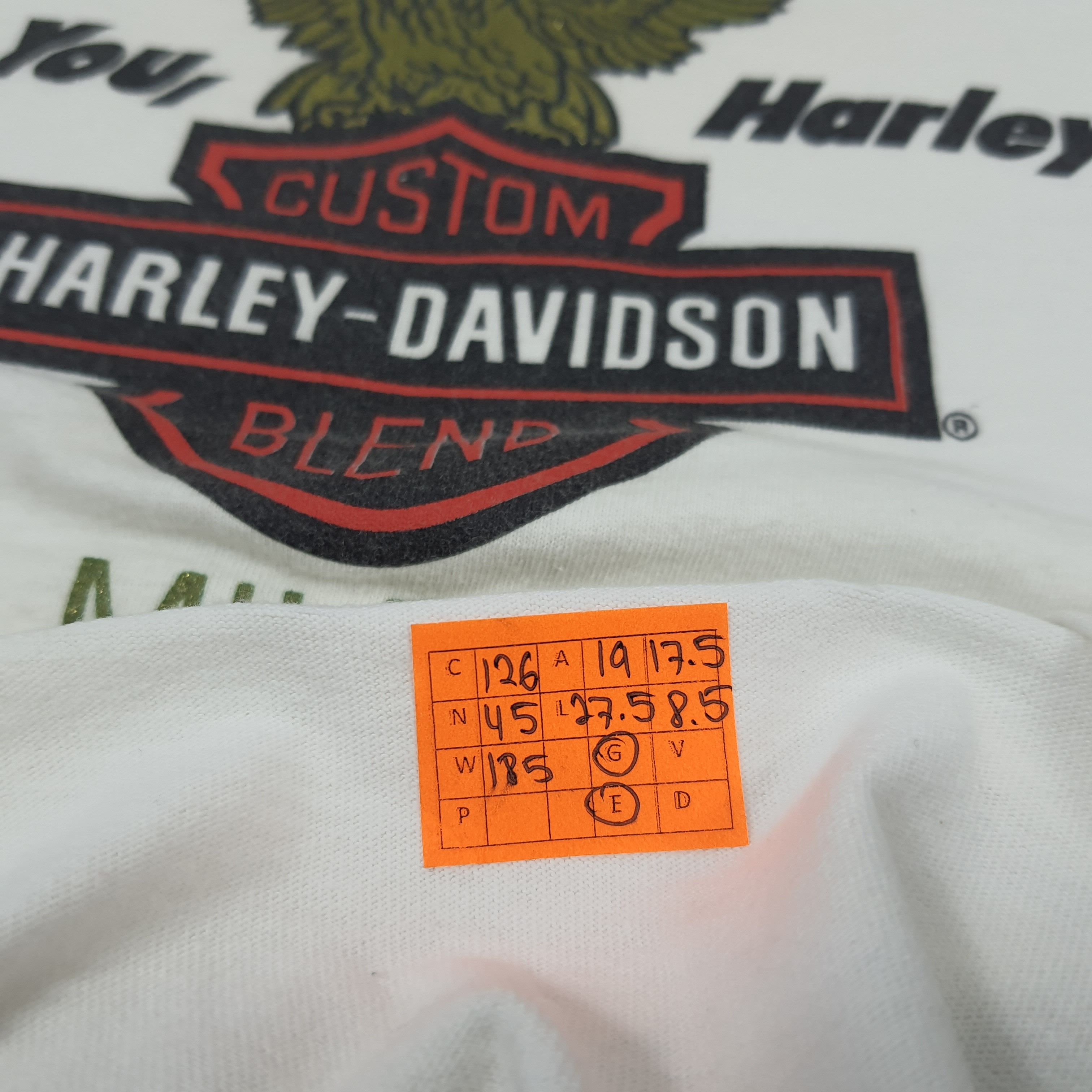 Harley Davidson × Vintage Vintage Harley Davidson Milds T-shirt Size US M / EU 48-50 / 2 - 7 Thumbnail