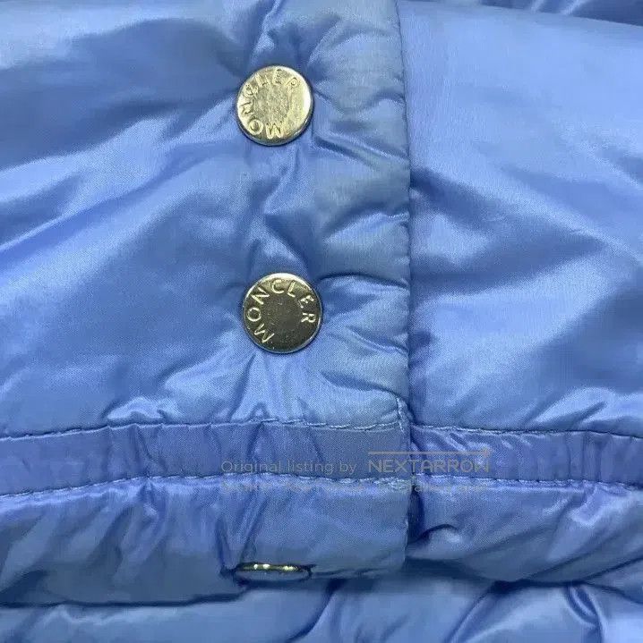 Moncler Moncler Kids Blue Solid Casual Puffer Jacket. Size US XXS / EU 40 - 7 Thumbnail
