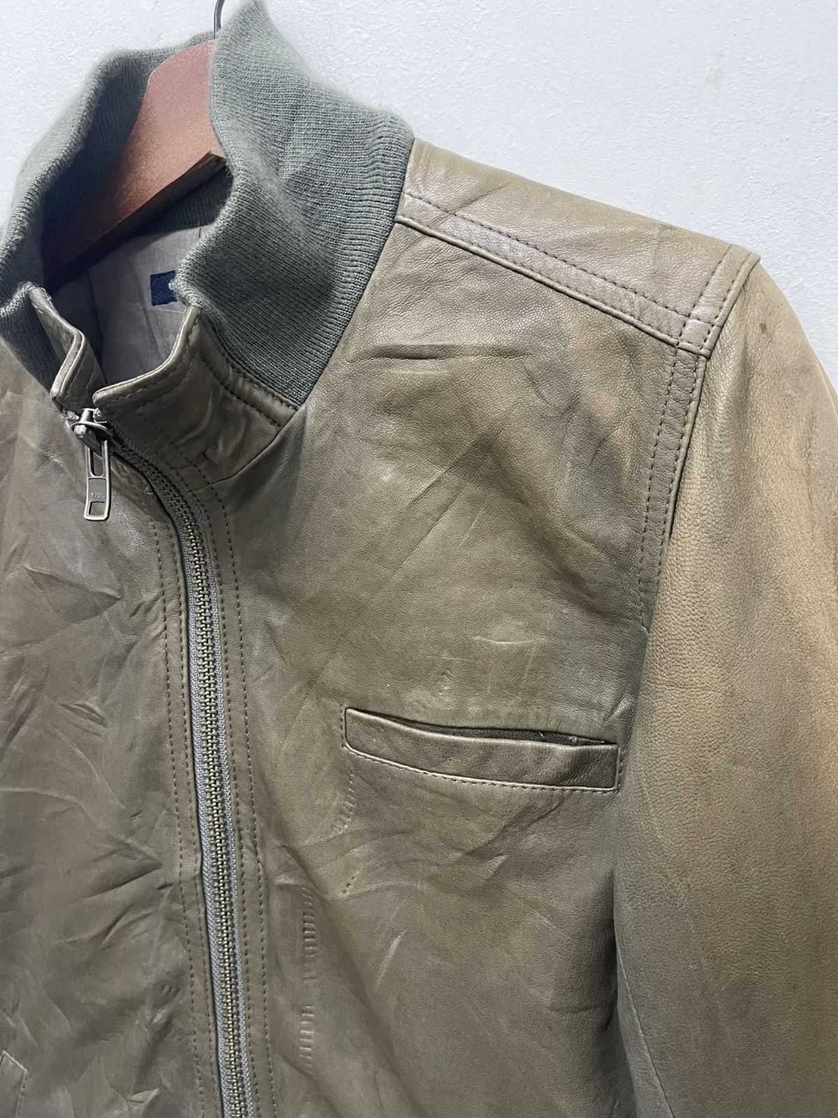 Designer 🔥INSPIRED CALVIN KLEIN by RAF SIMONS LEATHER JACKET HYPE Size US M / EU 48-50 / 2 - 2 Thumbnail