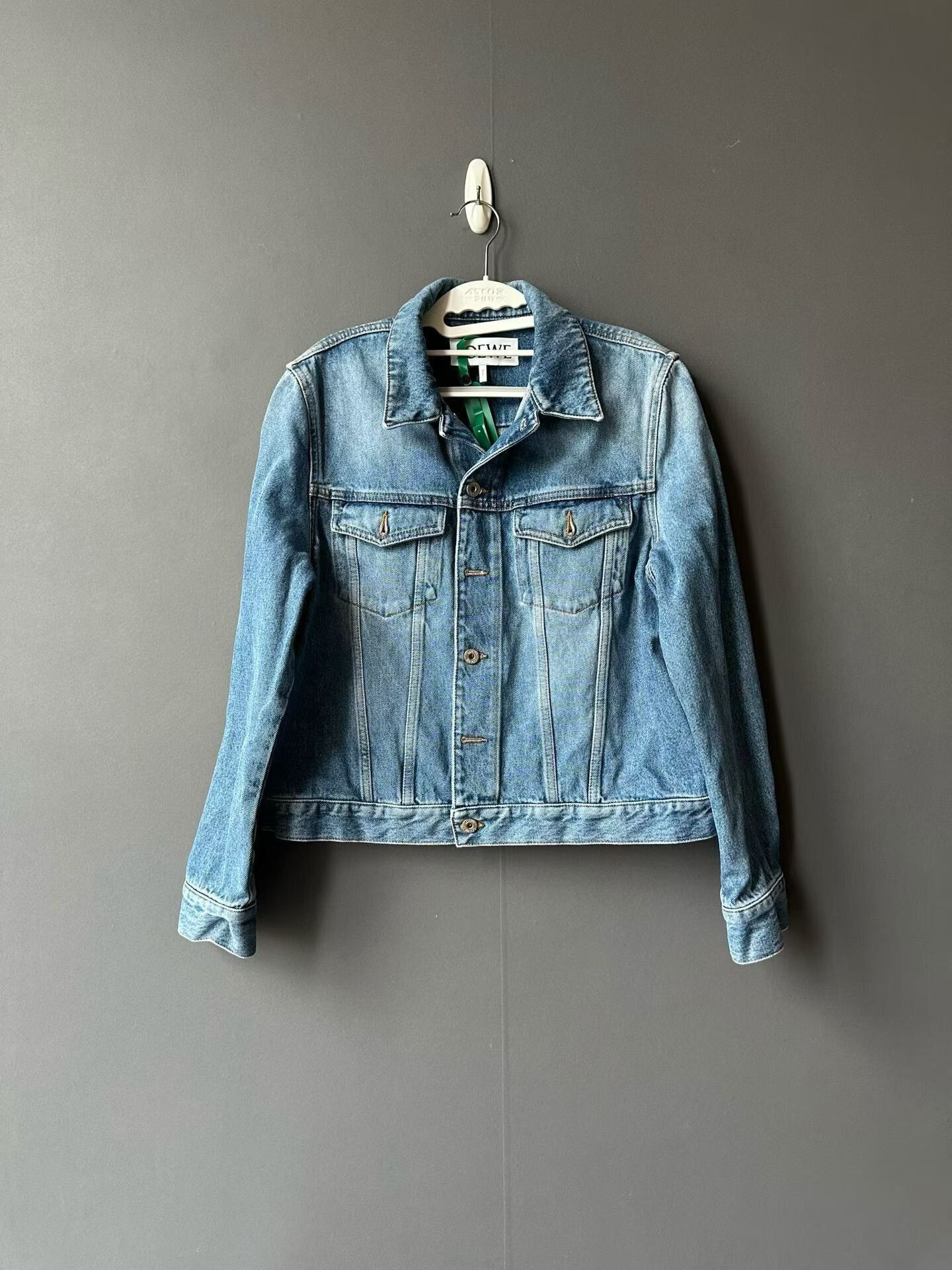 Loewe Leather Label Denim Jacket
