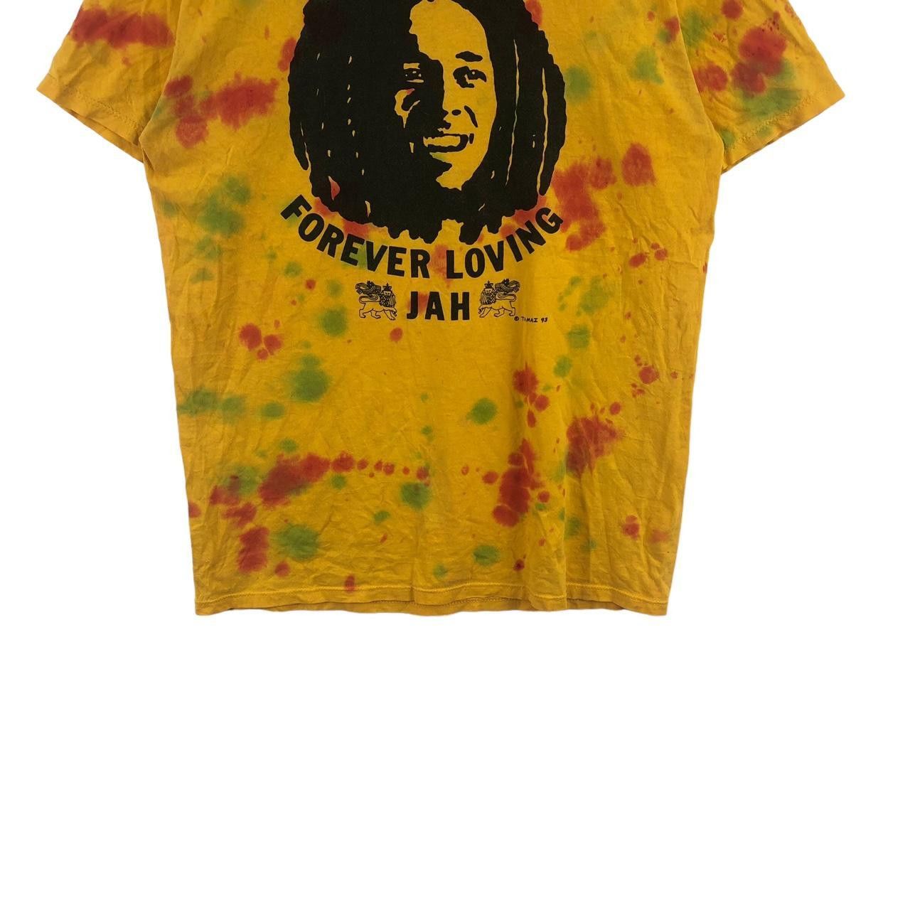 Bob Marley Vintage 1993 BOB MARLEY REGGAE Forever Loving Jah Tee Shirt Size US L / EU 52-54 / 3 - 4 Thumbnail