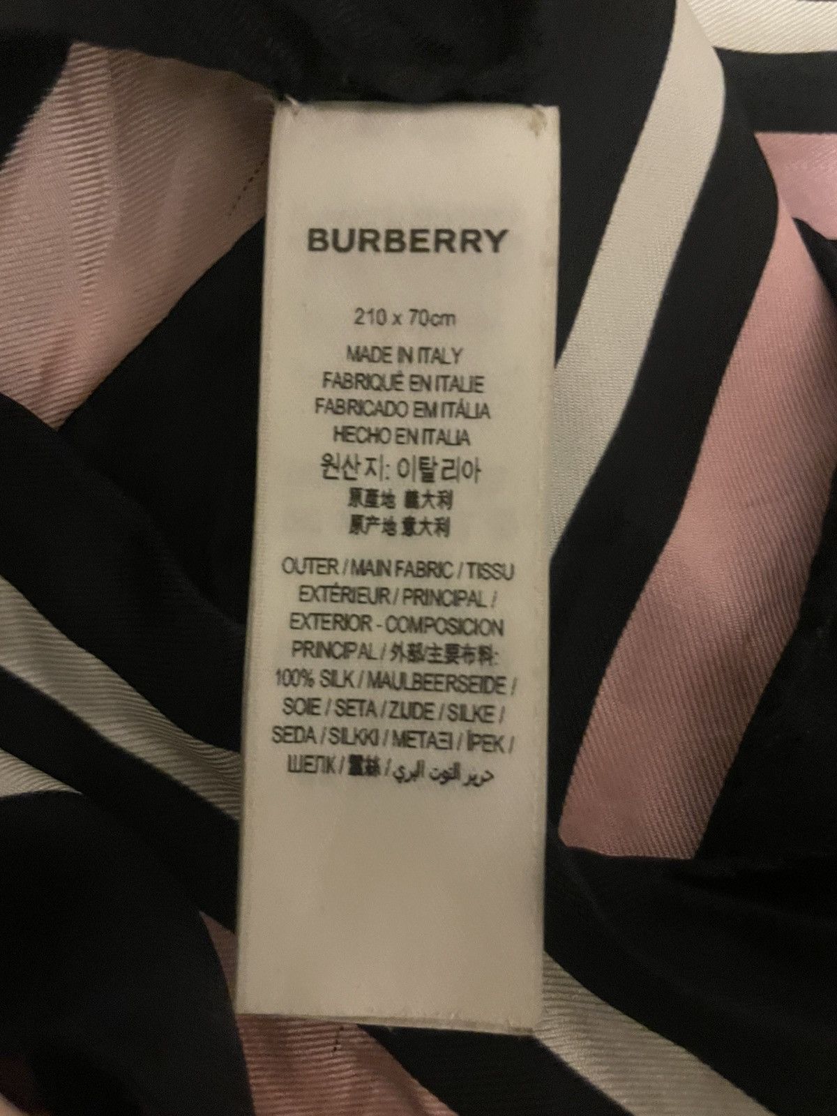 Burberry Burberry Triple Scarf Size ONE SIZE - 4 Thumbnail