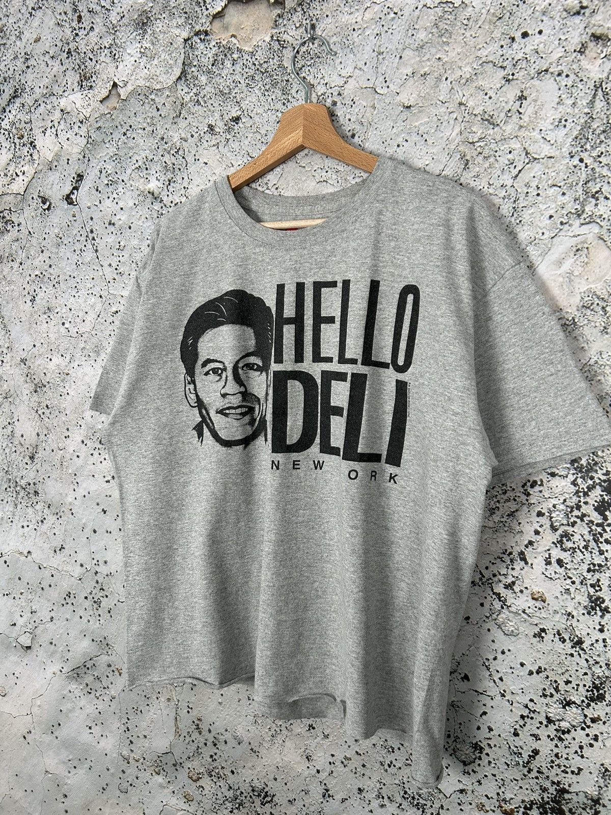Vintage Vintage Hello Deli 90s Graphic Tee Boxy Baggy Skate Rock Size US L / EU 52-54 / 3 - 2 Thumbnail