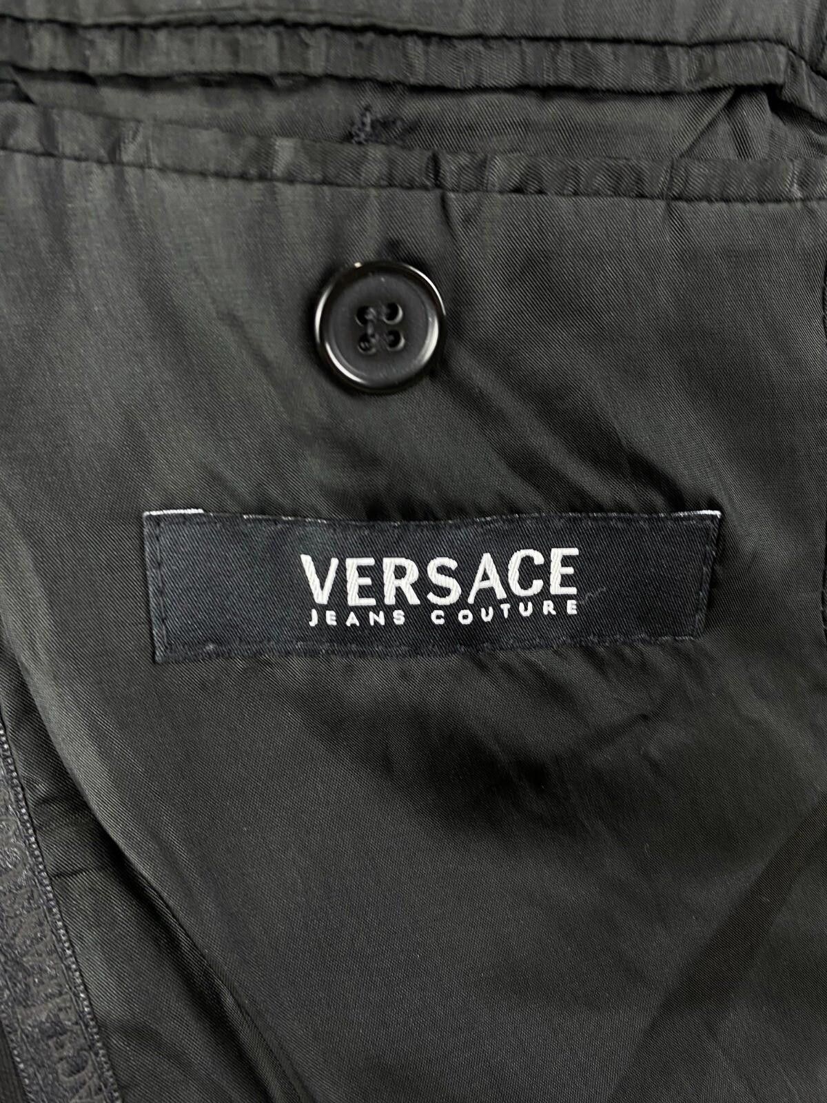 Versace Versace Jeans Couture Black Wool 2 Size M / EU 48 / US 38 Size US M / EU 48-50 / 2 - 10 Thumbnail