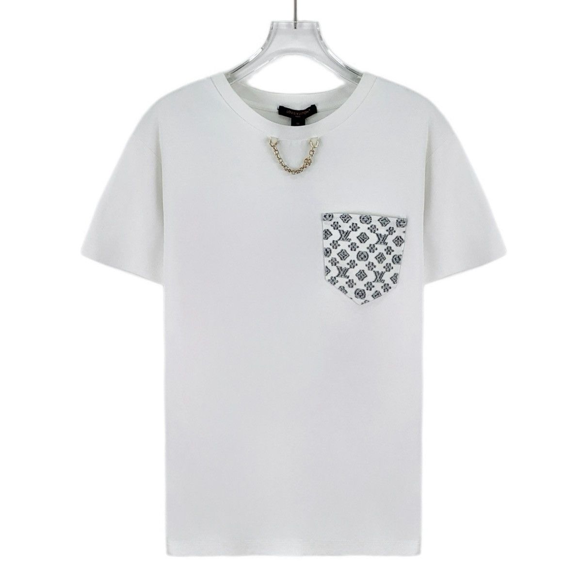 Louis Vuitton Louis Vuitton Monogram Printed Short Sleeve T-shirt K26WX Size M / US 6-8 / IT 42-44 - 1 Thumbnail
