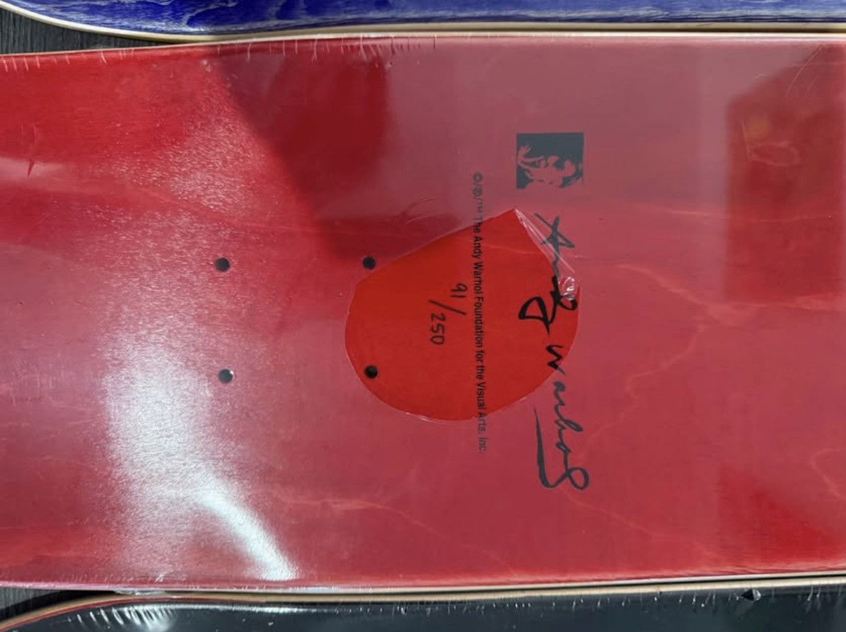 Andy Warhol Andy Warhol x WeSC Pop Art Skateboard Decks – Rare Collector Size ONE SIZE - 8 Thumbnail