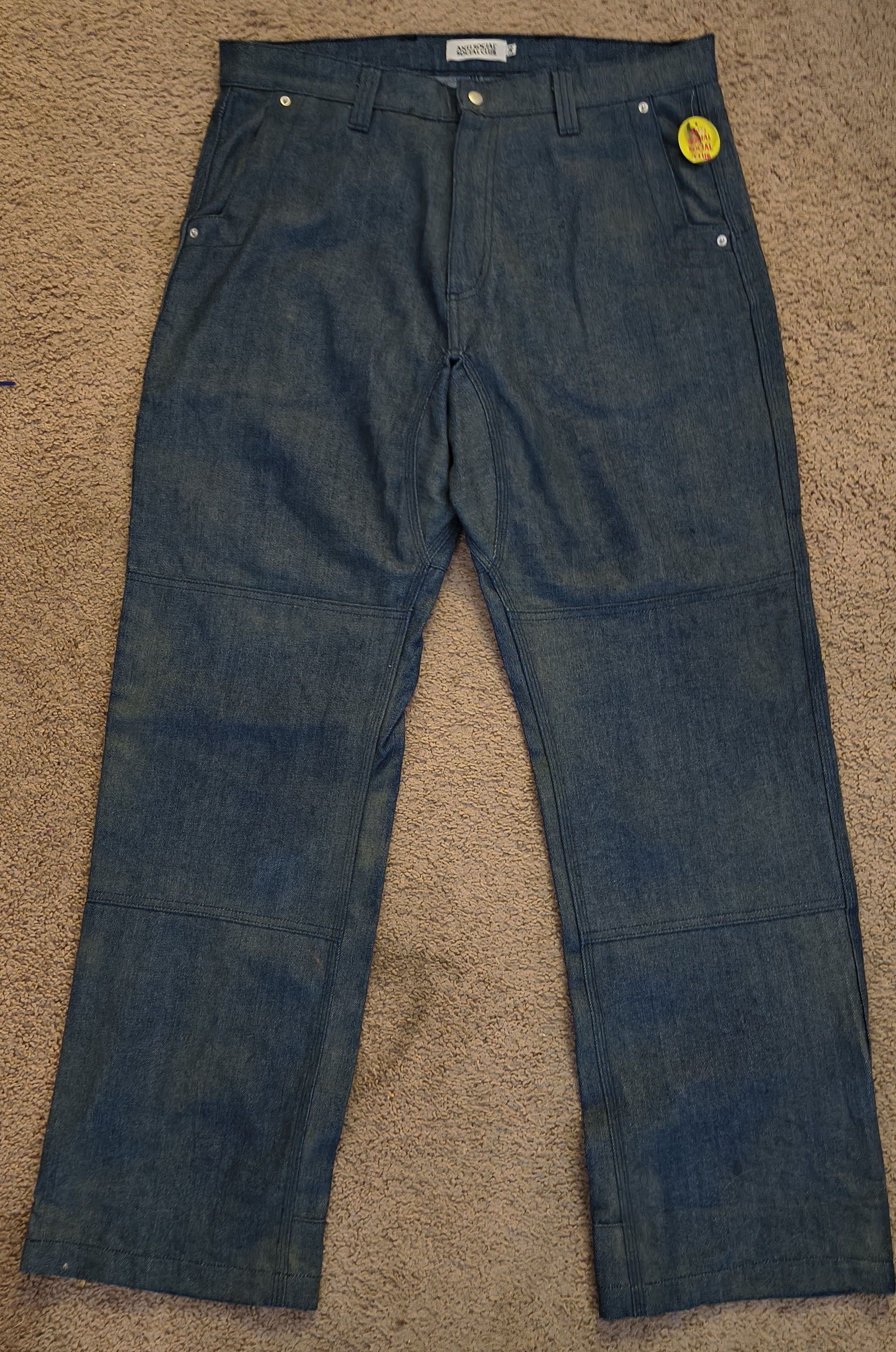 Anti Social Social Club Antisocial social club denim work pants brand new size 36 Size US 36 / EU 52 - 1 Thumbnail