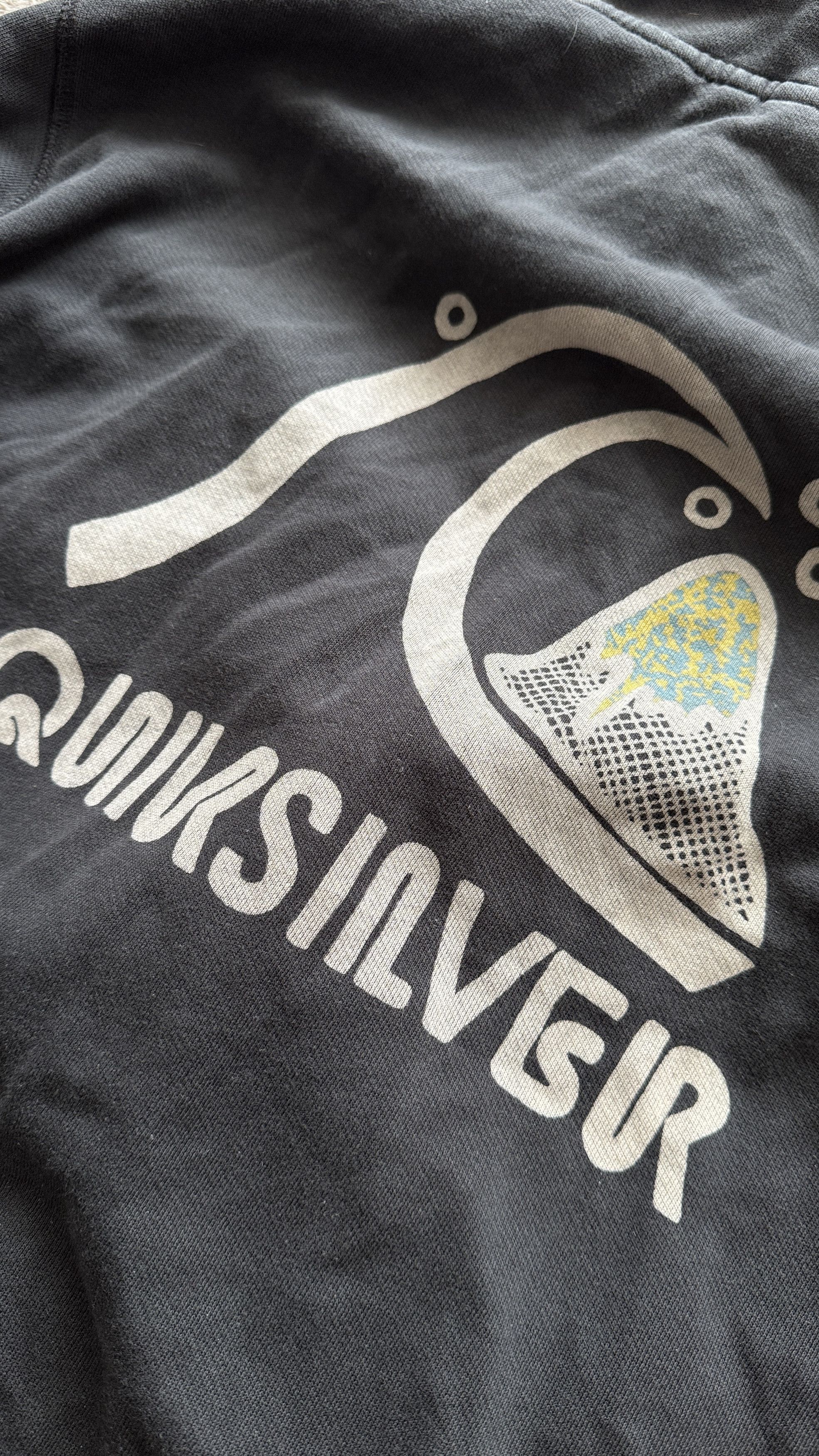 Hysteric Glamour × Quiksilver Y2K Quiksilver SK8 Surf vintage faded Big Logo Zip Hoodie Size US XL / EU 56 / 4 - 4 Thumbnail