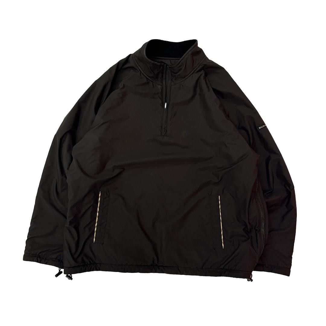 Burberry Burberry Reversible Black Half-Zip Fleece (L) Size US L / EU 52-54 / 3 - 2 Thumbnail