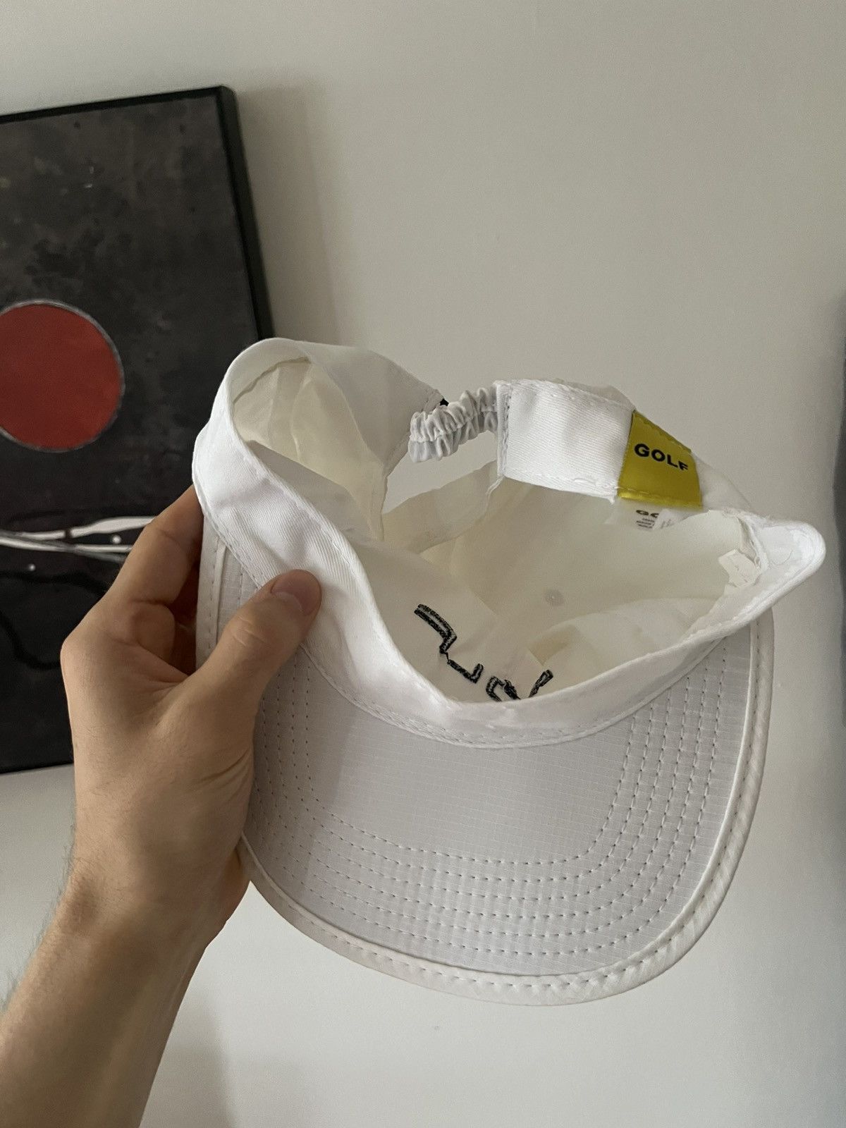 Golf Wang Golf Wang Cap Vintage Rare White and black Size ONE SIZE - 4 Thumbnail