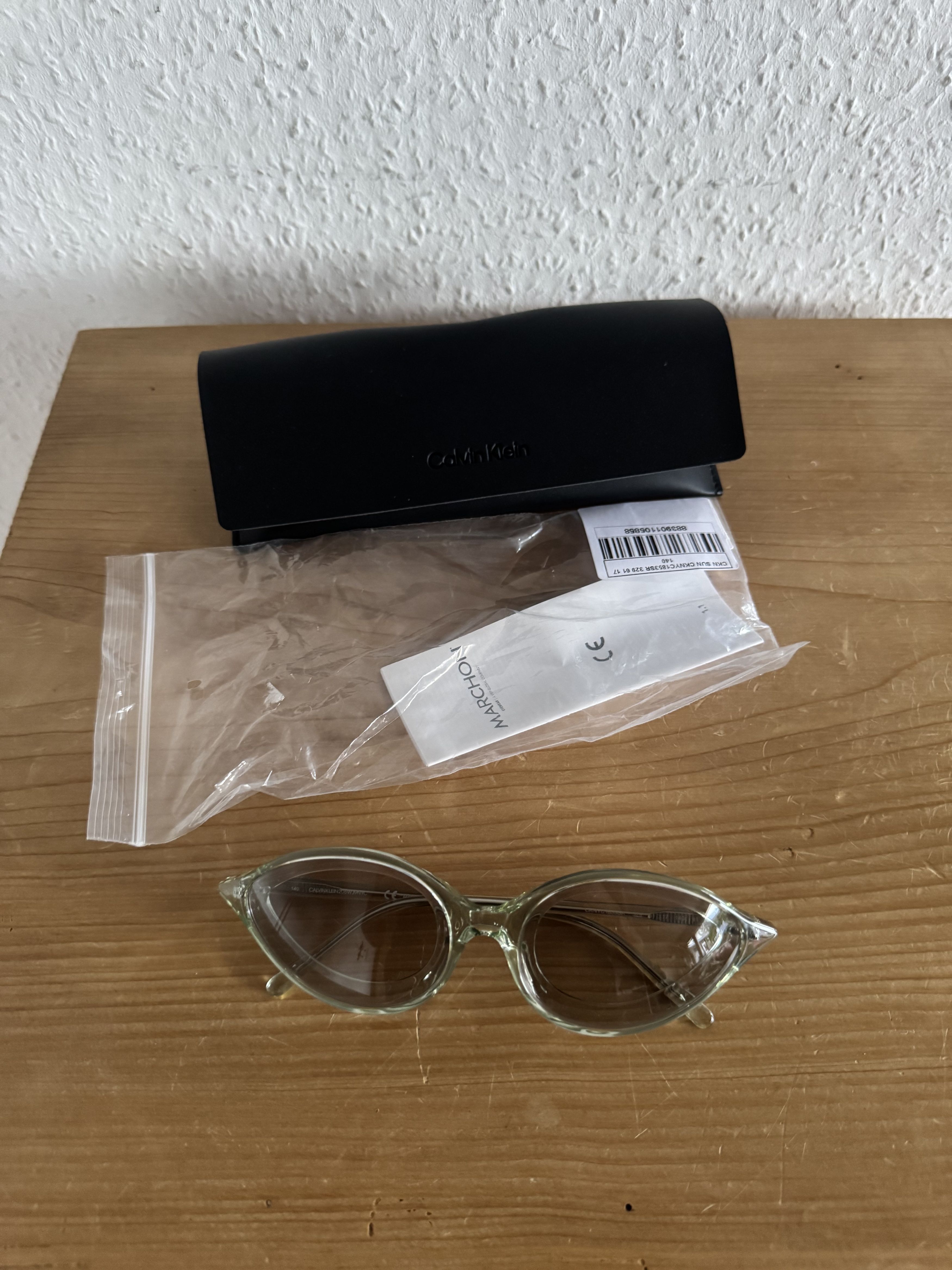 Calvin Klein 205W39NYC CKNYC1853SR Oval Frame Sunglasses Size ONE SIZE - 15 Thumbnail
