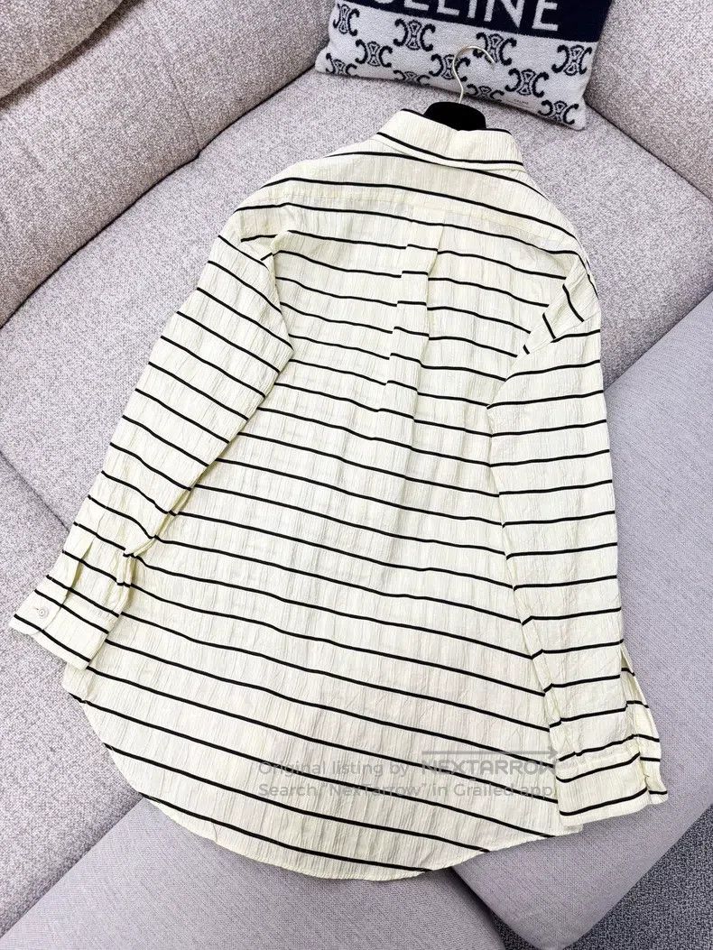 Chanel Chanel 25S spring and summer series light yellow striped l Size XS / US 0-2 / IT 36-38 - 5 Thumbnail