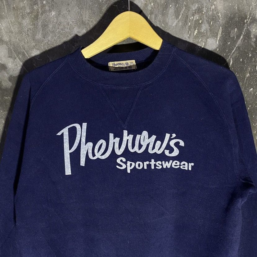 Japanese Brand × Pherrow's × Vintage Pherrows sportwear heavy sweathershirt Size US M / EU 48-50 / 2 - 4 Thumbnail