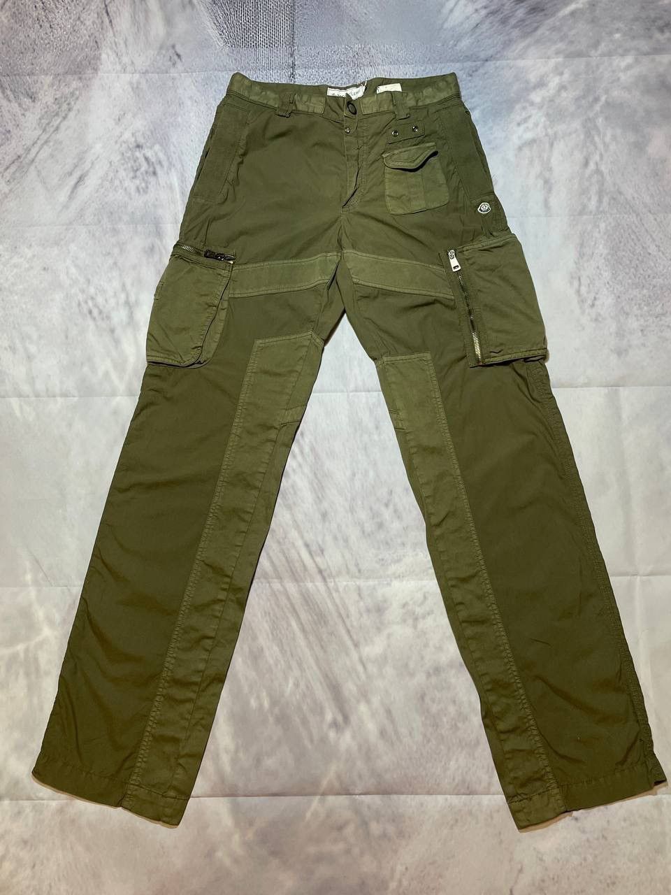 Moncler cargo khaki vintage pants