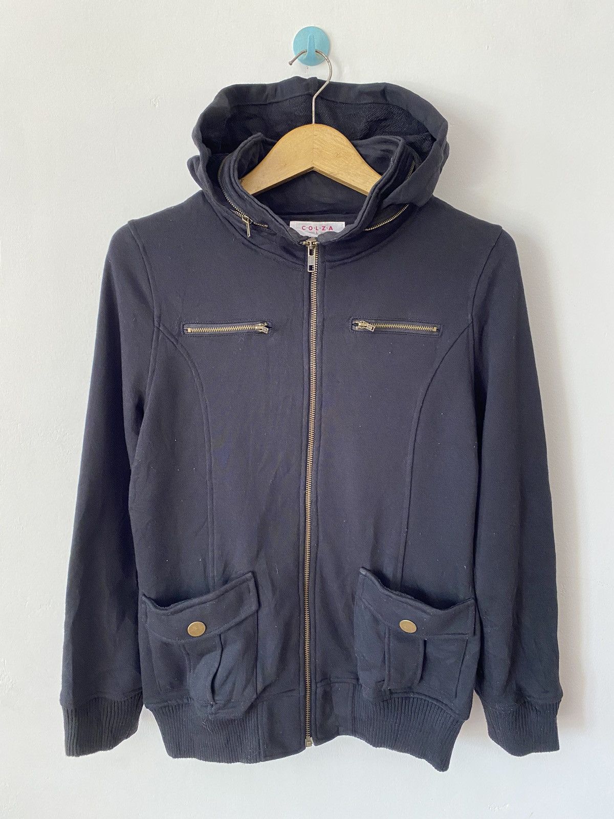 If Six Was Nine × Japanese Brand × Le Grande Bleu (L.G.B.) Japanese Colza punk zip hoodie double zipper Size US L / EU 52-54 / 3 - 1 Thumbnail