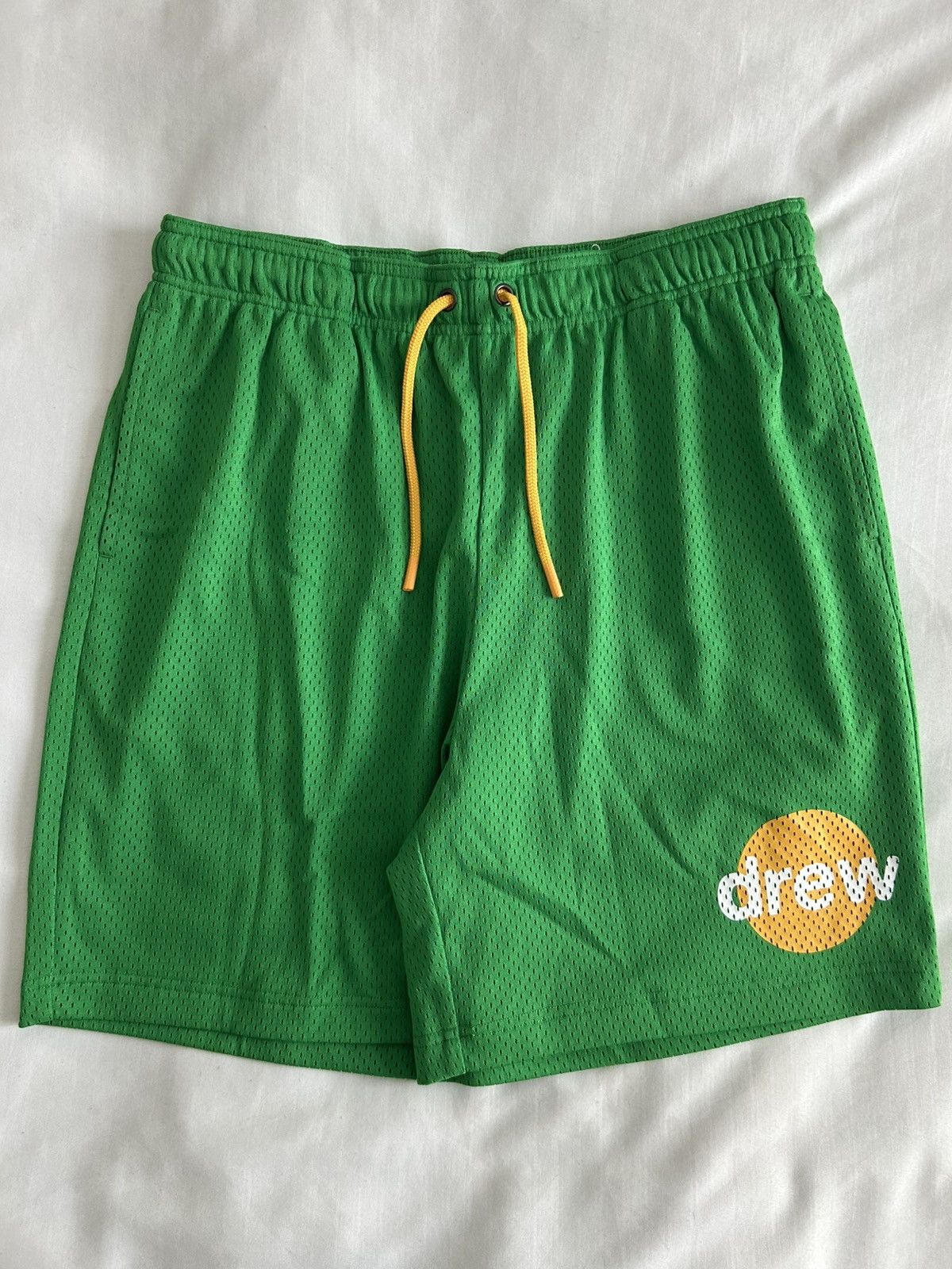 Drew House Drew House Infinite Joy Mesh Shorts Green Medium Bieber Size US 31 - 1 Thumbnail