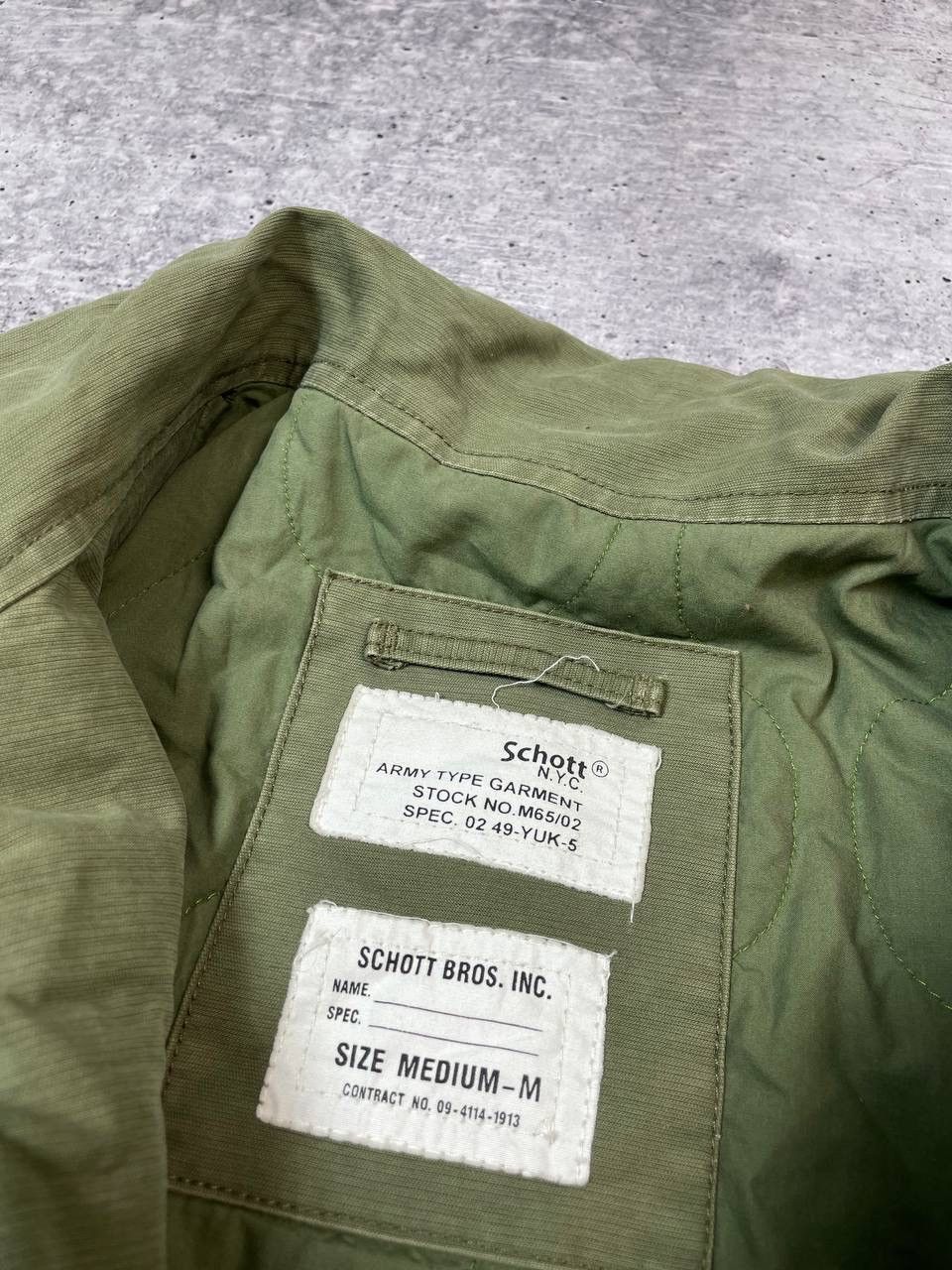 Schott Vintage Scott NYC M 65 Military Army Jacket Y2K Size US M / EU 48-50 / 2 - 6 Thumbnail