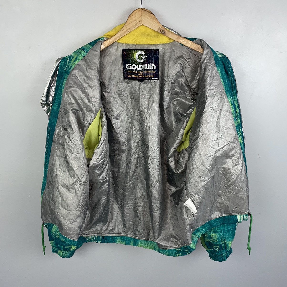 Goldwin × Japanese Brand Vintage Goldwin monogram bomber jacket made in Japan Size US L / EU 52-54 / 3 - 6 Thumbnail