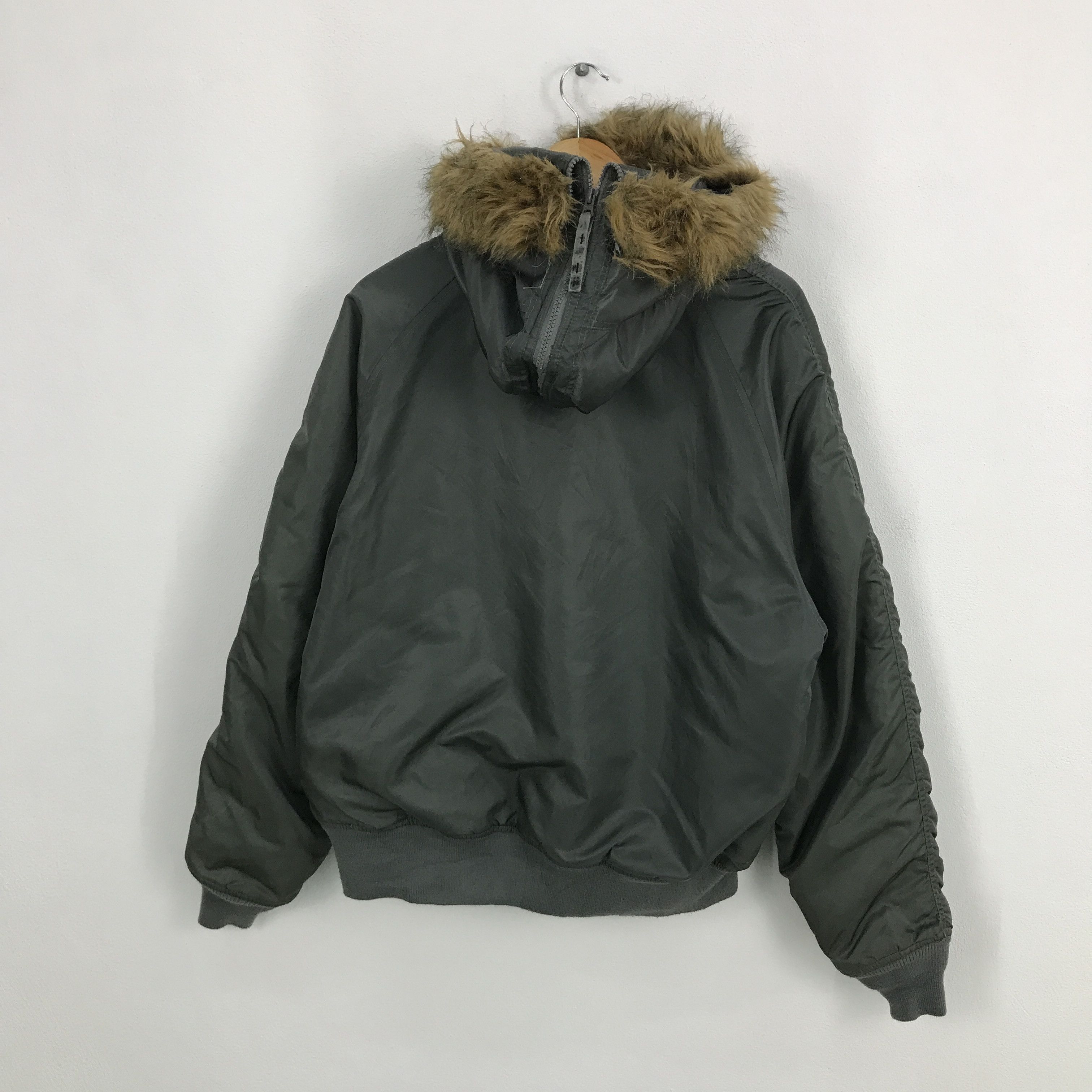 Alpha Industries Fur hoodies alpha industries inc zipper jacket Size US L / EU 52-54 / 3 - 2 Thumbnail