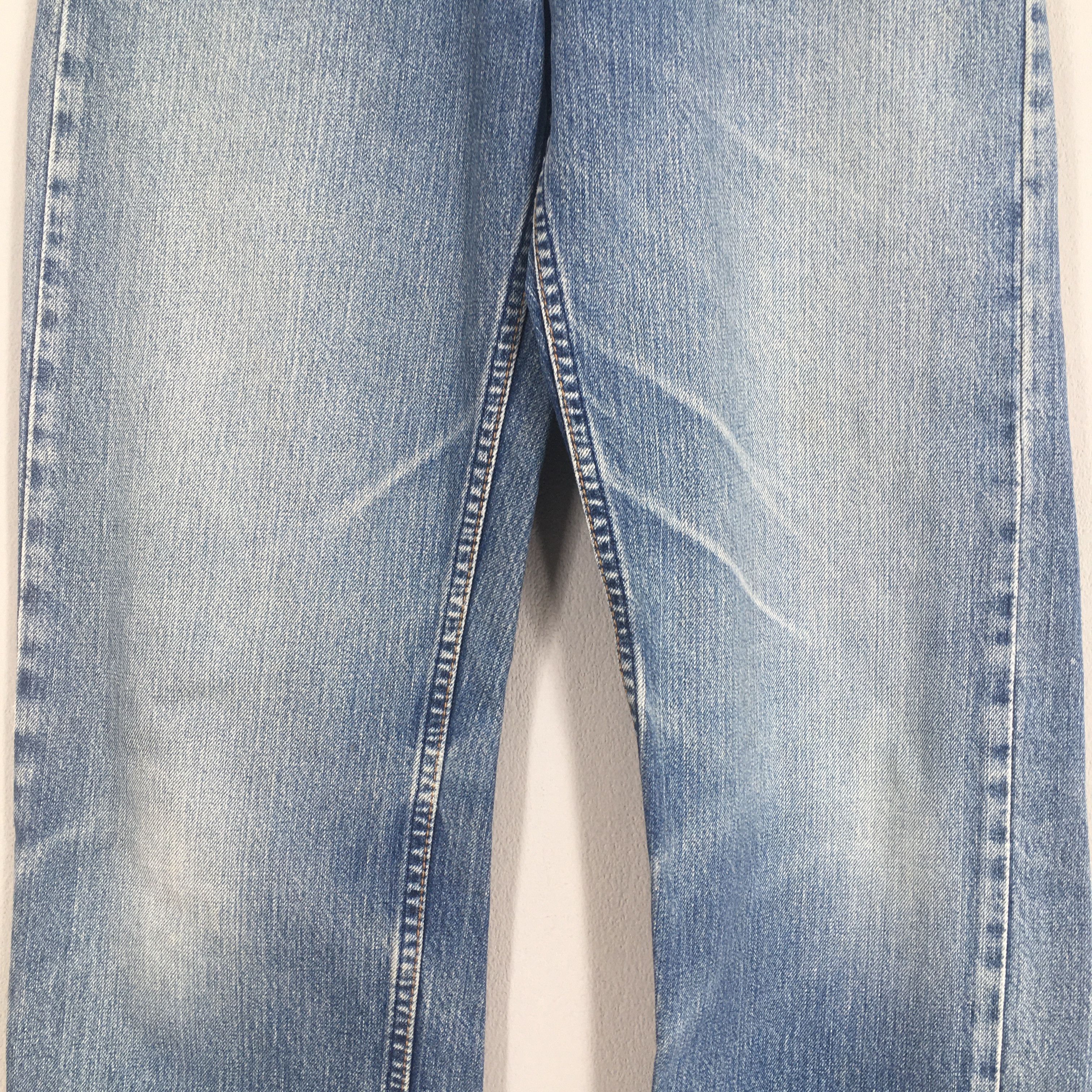 Levi's Size 30x33 Vintage 90s Levi's 512 Stonewash Blue Jeans S1978 Size US 30 / EU 46 - 3 Thumbnail