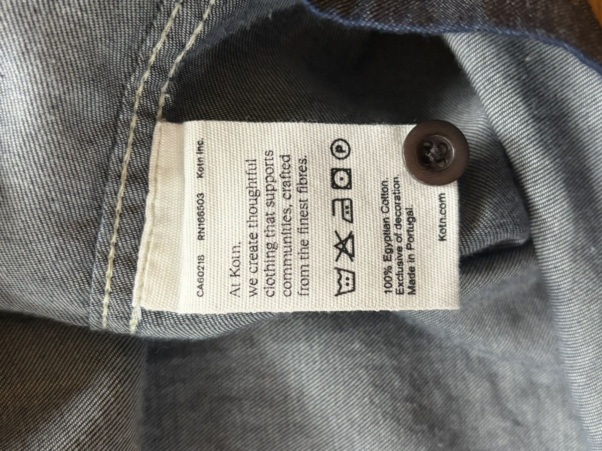 Kotn Kotn Chambray Camp Shirt Size US M / EU 48-50 / 2 - 4 Thumbnail