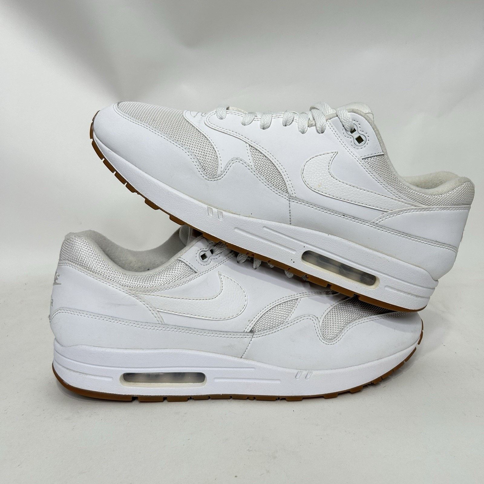 Nike Nike Air Max 1 Retro “Triple White Gum” AH8145-109 Size US 14 / EU 47 - 1 Thumbnail