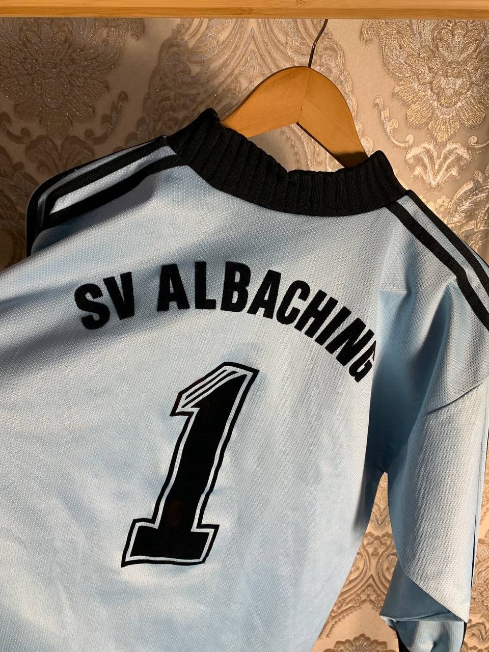 Adidas × Vintage VERY RARE ADIDAS SV ALBACHING SOCCER JERSEY BLOKECORE RETRO Size US L / EU 52-54 / 3 - 8 Thumbnail