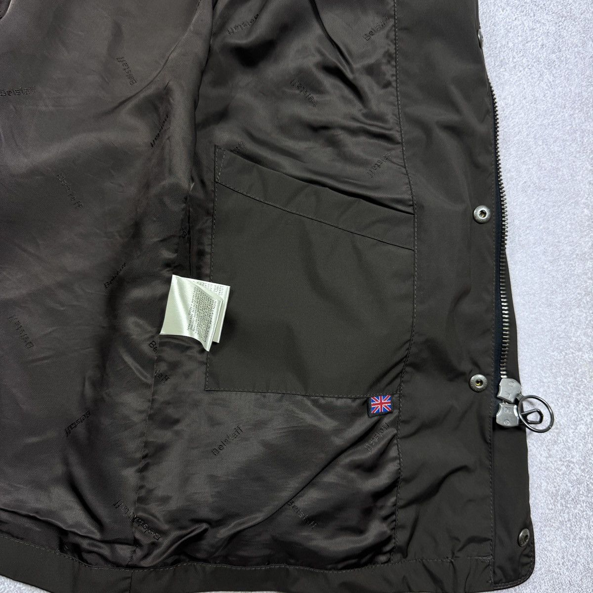 Belstaff Men`s Belstaff Nylon Gold Label Brown Jacket Size S-M Size US S / EU 44-46 / 1 - 12 Thumbnail