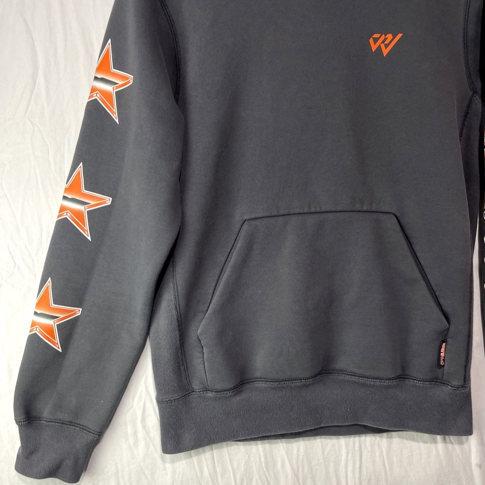Jordan Brand Air Jordan Hoodie Mens S Gray Graphic Print Why Not Russell Westbrook Fleece City Sports Retro Player Logo Pullover Size US S / EU 44-46 / 1 - 5 Thumbnail