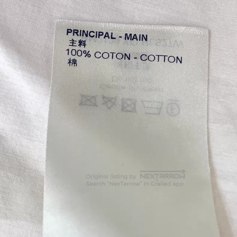 Louis Vuitton Louis Vuitton White presbyopic embroidered cotton lapel si Size US S / EU 44-46 / 1 - 7 Thumbnail