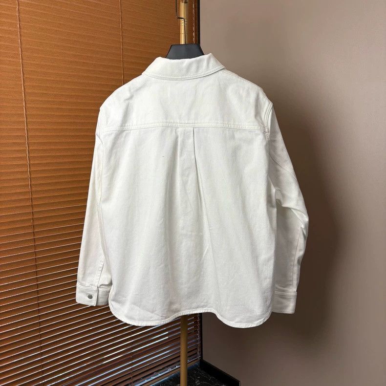 Loewe LOEWE Stitched embossed logo jeans shirt Size XS / US 0-2 / IT 36-38 - 2 Thumbnail