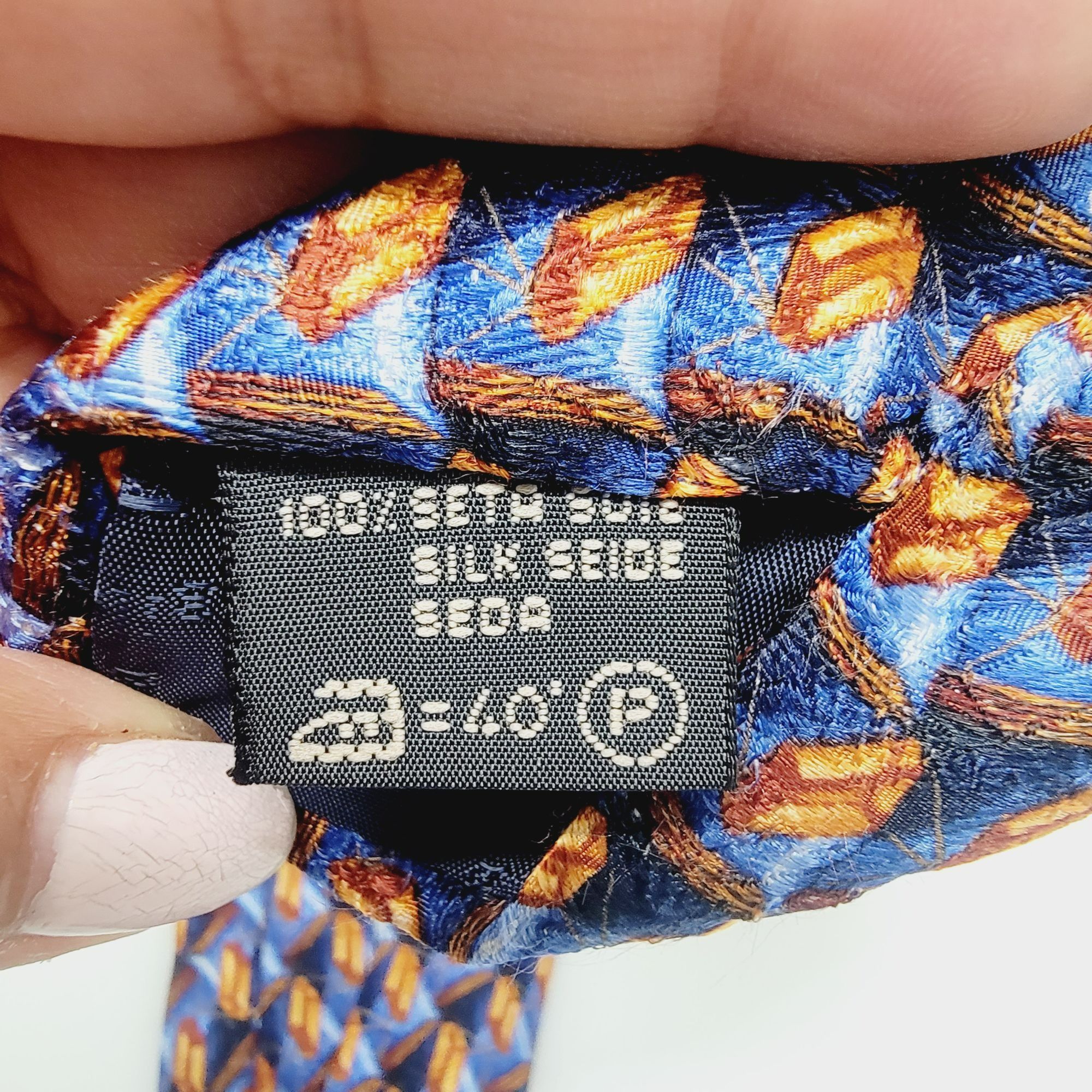 Ermenegildo Zegna ⭐Ermenegildo Zegna Vintage Men's Tie Made in Italy Exclusive Size ONE SIZE - 3 Thumbnail