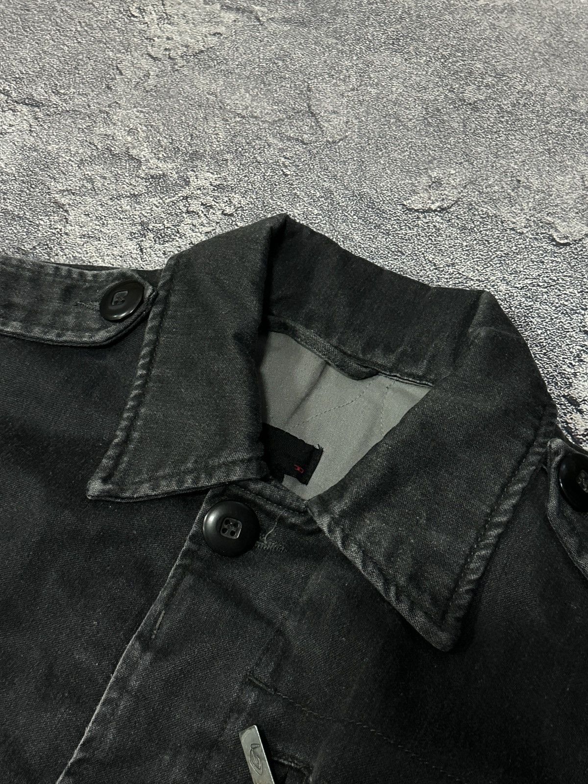 Diesel Vintage 90’s Diesel Stone Wash Military Archive Jacket M Size M / US 6-8 / IT 42-44 - 10 Thumbnail