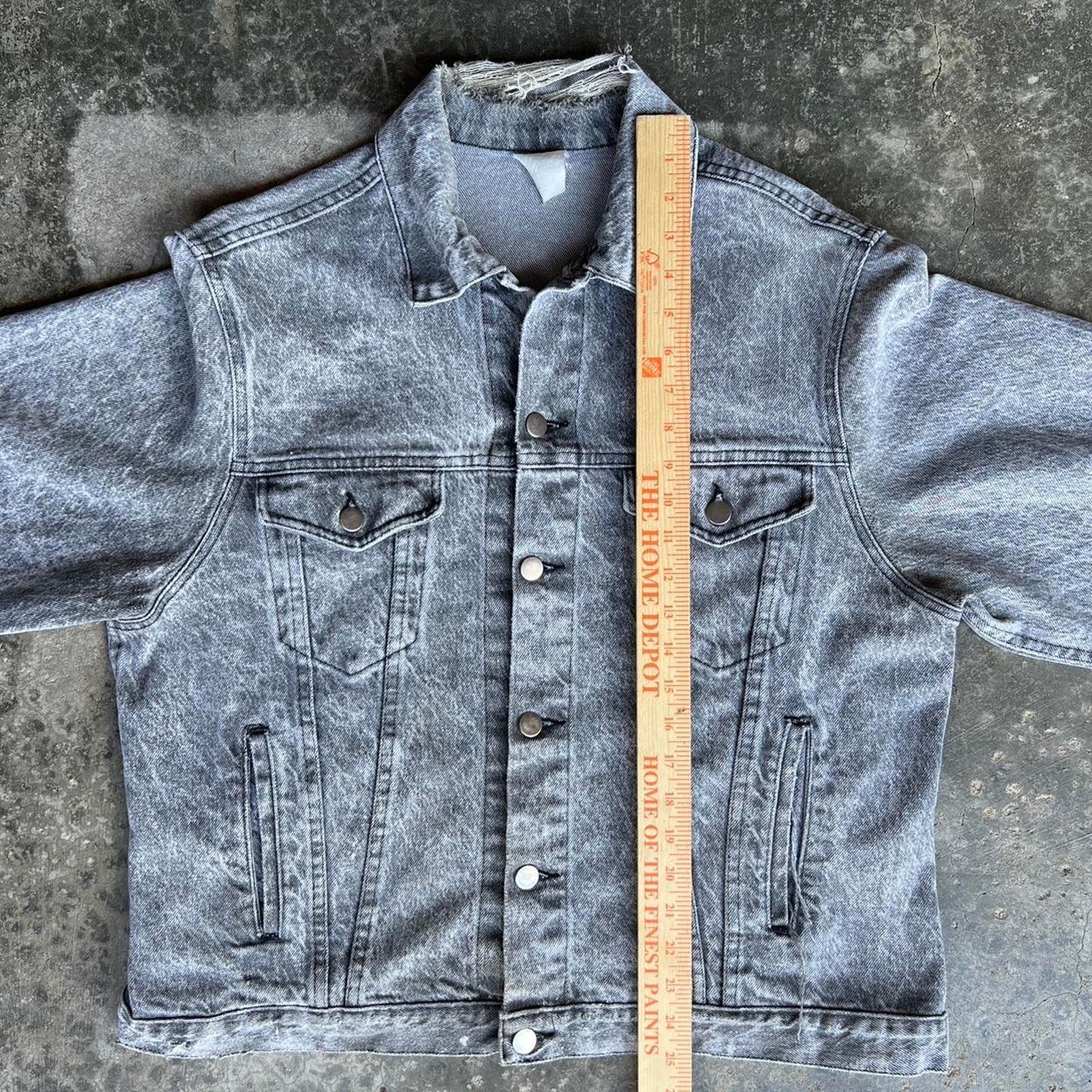 Other Vintage grey denim jacket Size US L / EU 52-54 / 3 - 8 Thumbnail
