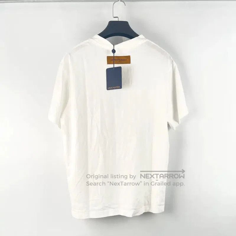 Louis Vuitton Louis Vuitton Summer White Men's T-Shirt . Size US L / EU 52-54 / 3 - 2 Thumbnail