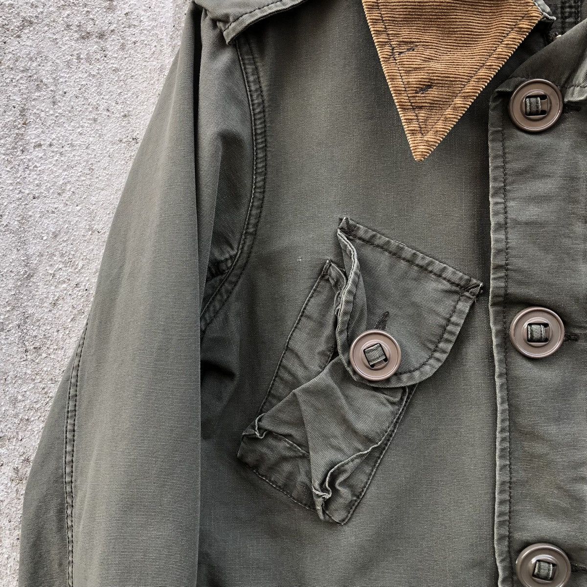 Vintage Vintage Fatigues Flash Report Military Army Combat Jacket Size US M / EU 48-50 / 2 - 7 Thumbnail