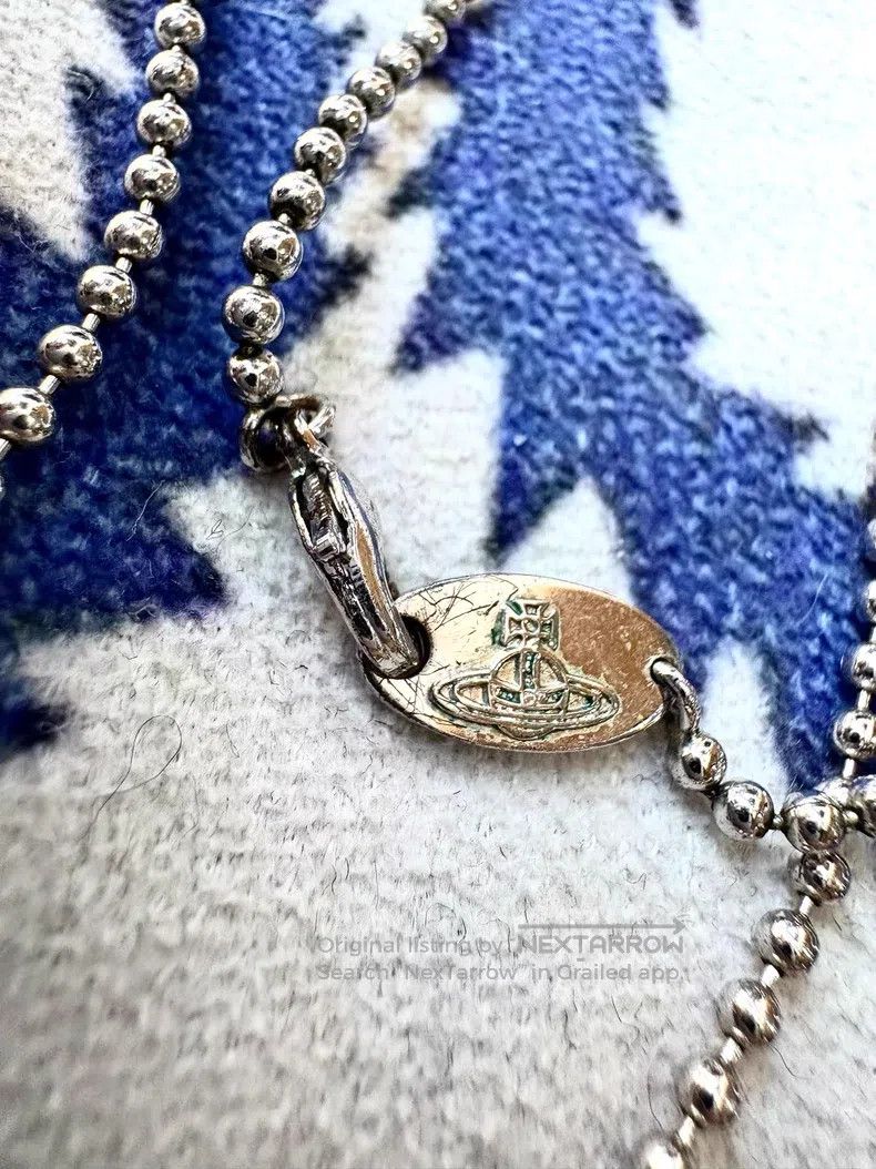 Vivienne Westwood Vivienne Westwood Black Mini Saturn Necklace Size ONE SIZE - 7 Thumbnail