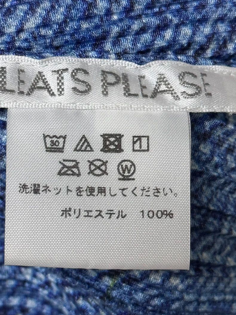 Issey Miyake Issey Miyake size:3 Blue denim pleated windbreaker cardiga Size S / US 4 / IT 40 - 4 Thumbnail
